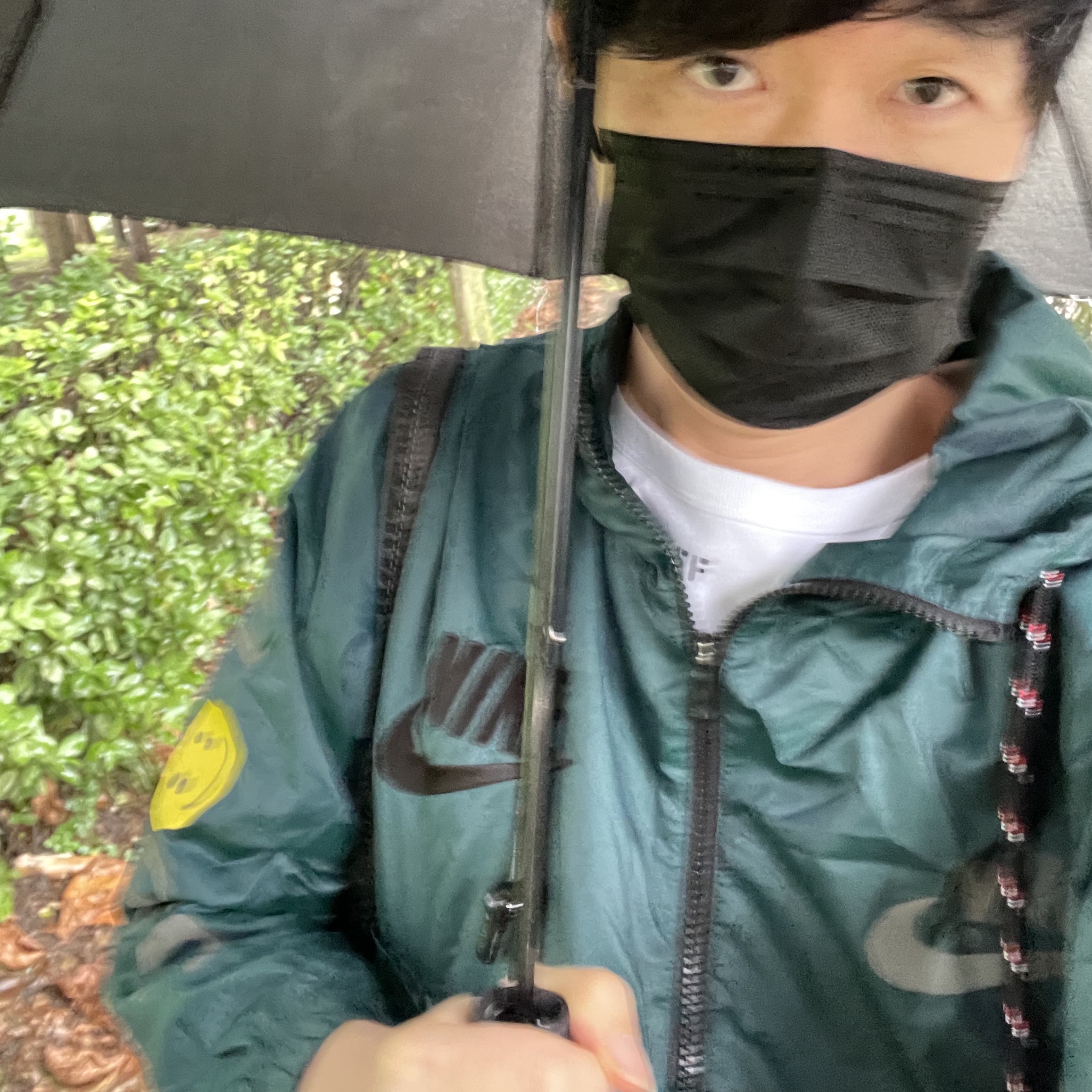 Nike x Cactus Plant Flea Market Anorak Teal 착용 스타일
