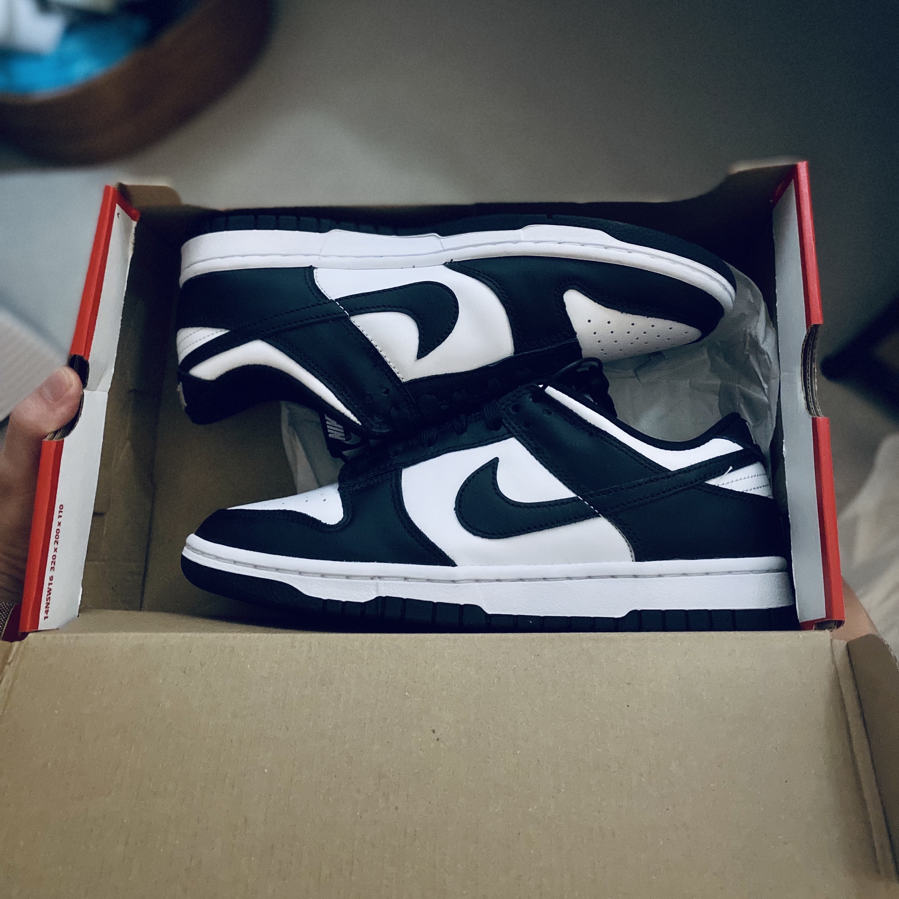 Nike Dunk Low Retro Black 착용 스타일 - 5