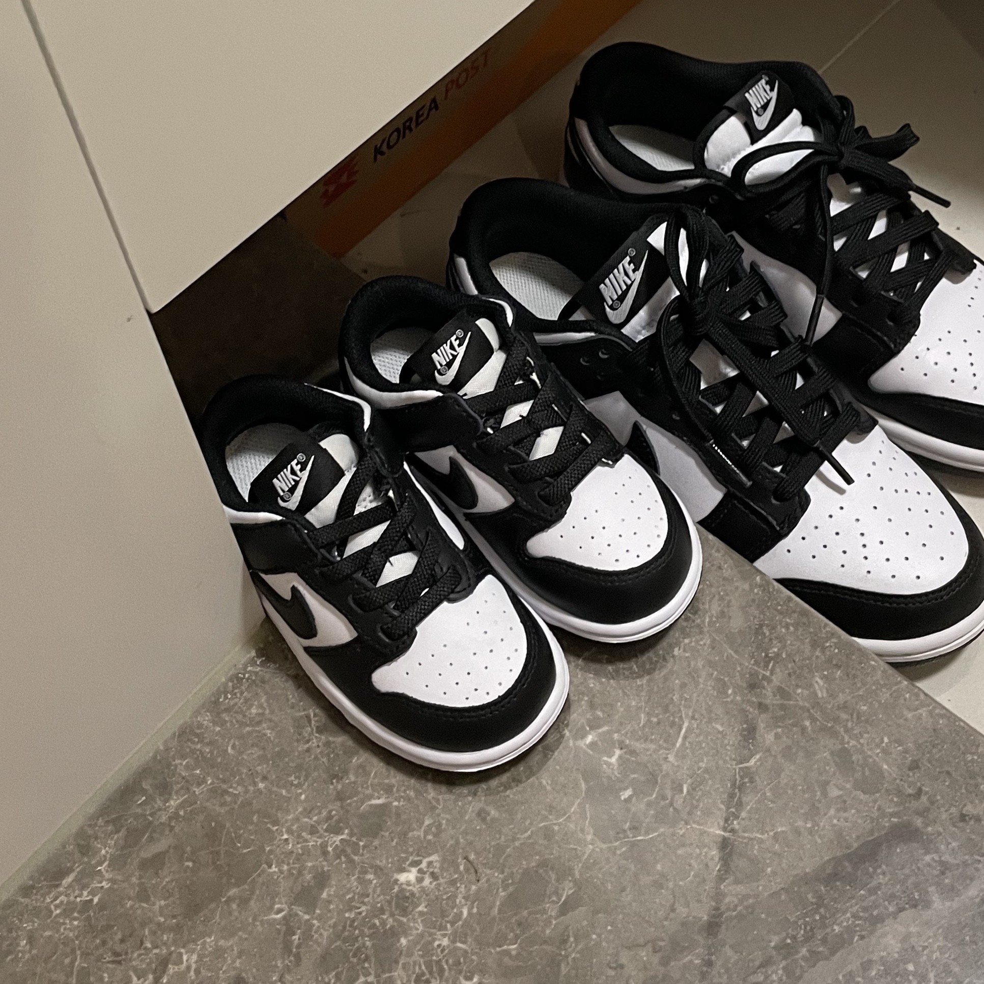 (TD) Nike Dunk Low Black, (W) Nike Dunk Low Black 착용 스타일 - 3