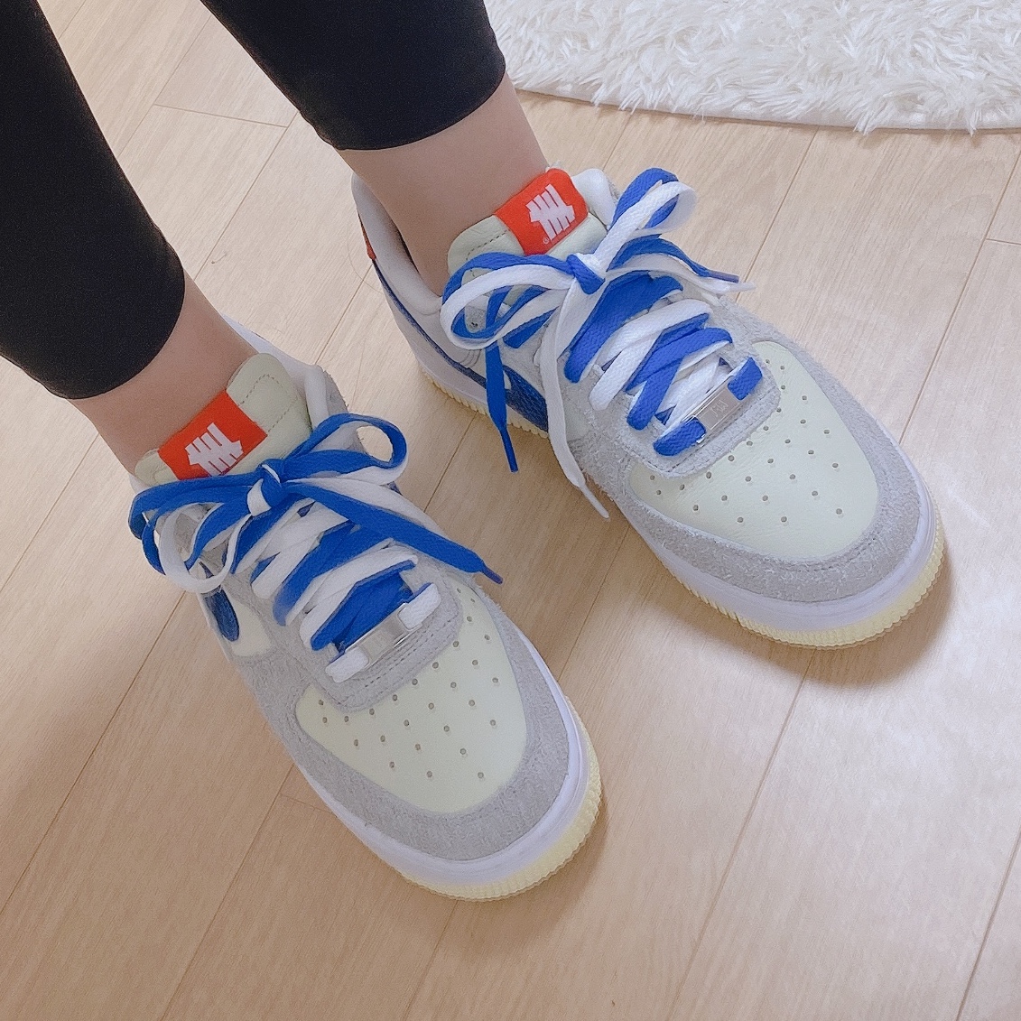 Nike x Undefeated Air Force 1 Low SP 5 On It, Nike x Undefeated Dunk Low SP 5 On It 착용 스타일