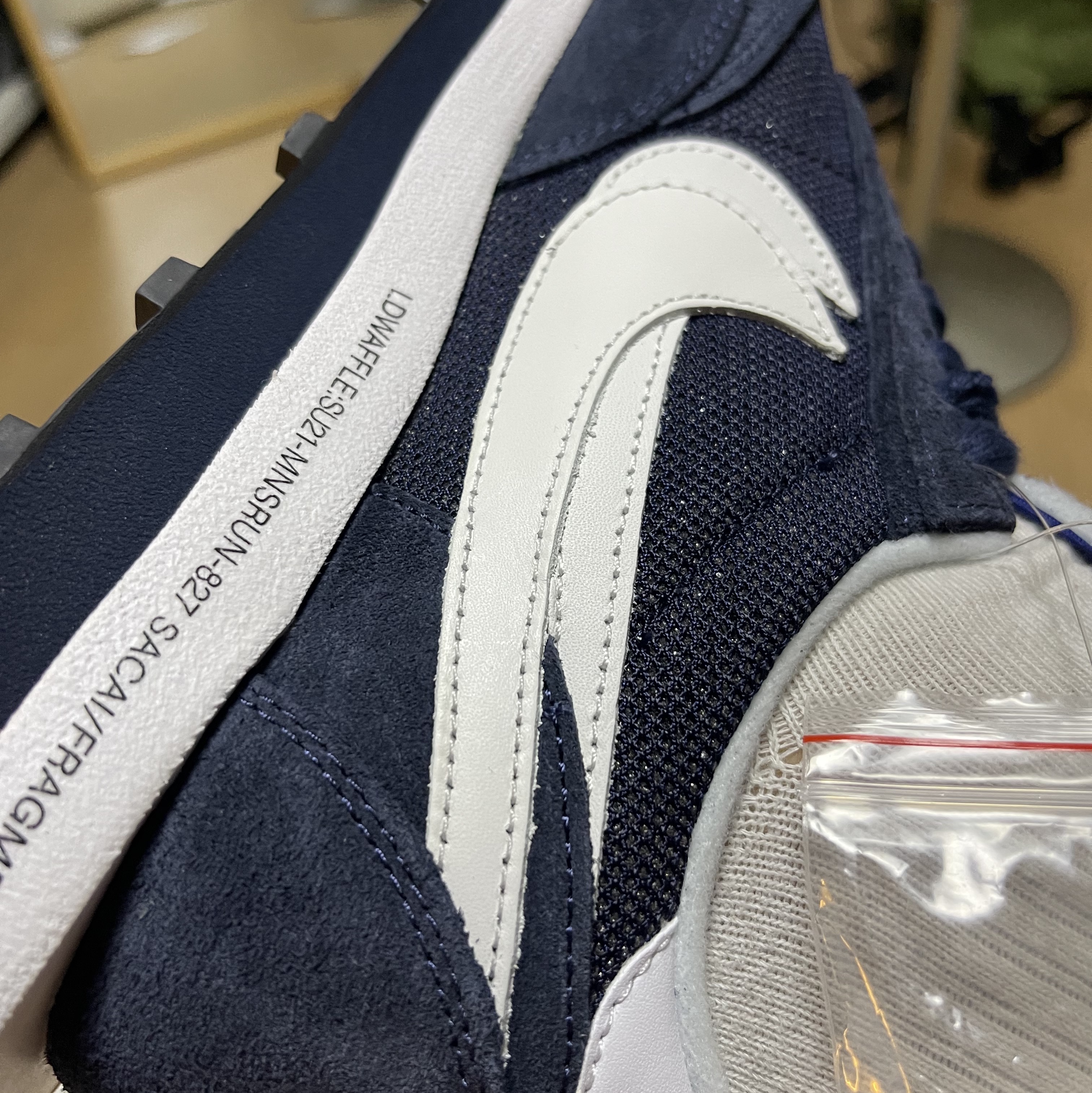 Nike x Sacai x Fragment LDWaffle Blackened Blue, Jordan 1 KO Chicago 2021 착용 스타일 - 2