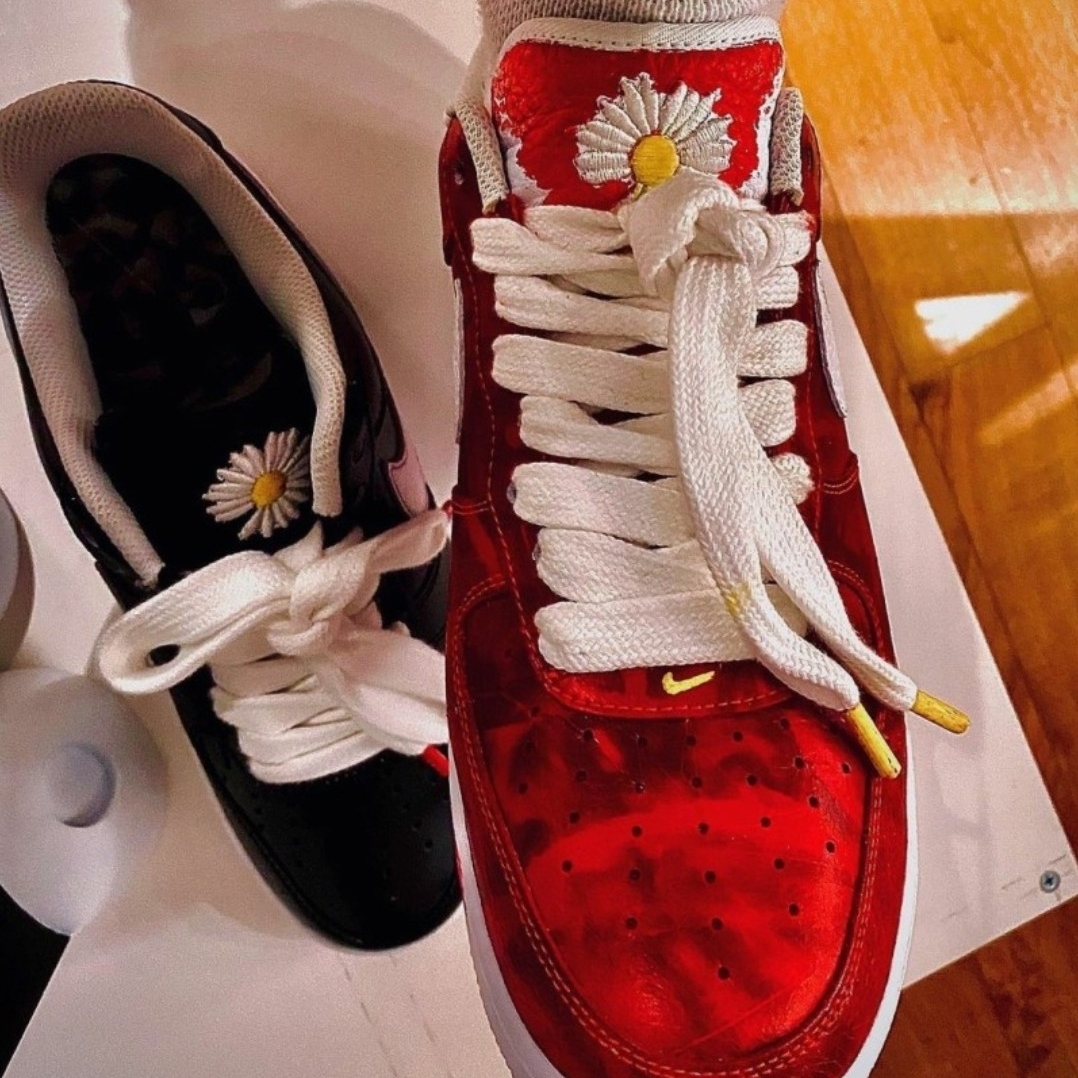 Nike x Peaceminusone Air Force 1 Low Para-Noise 2.0 착용 스타일 - 3
