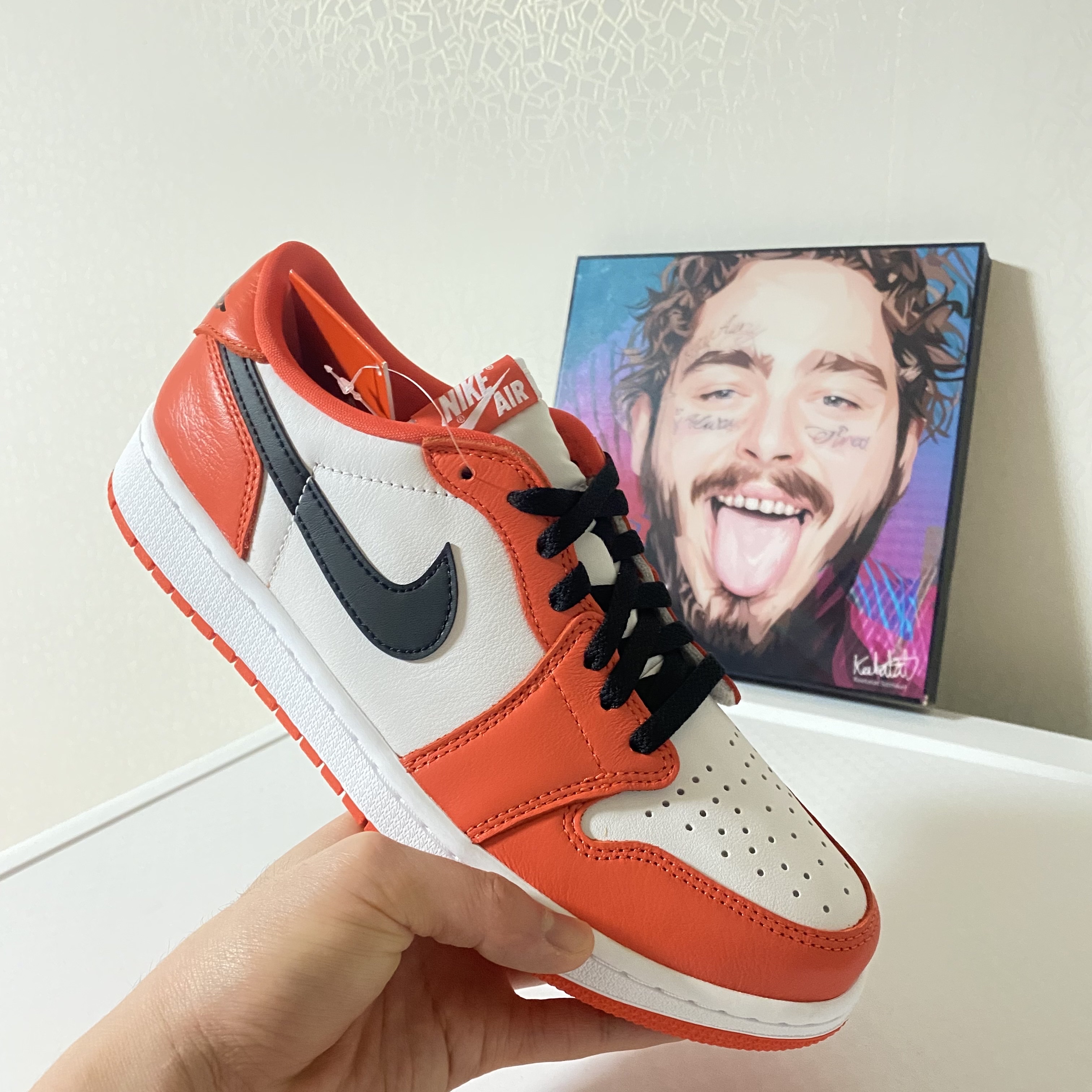 Jordan 1 Low OG Starfish 착용 스타일 - 1