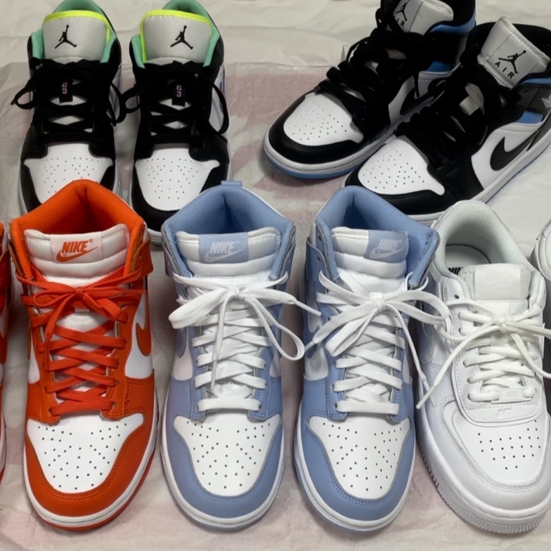 (W) Nike Dunk High Aluminum 착용 스타일 - 3