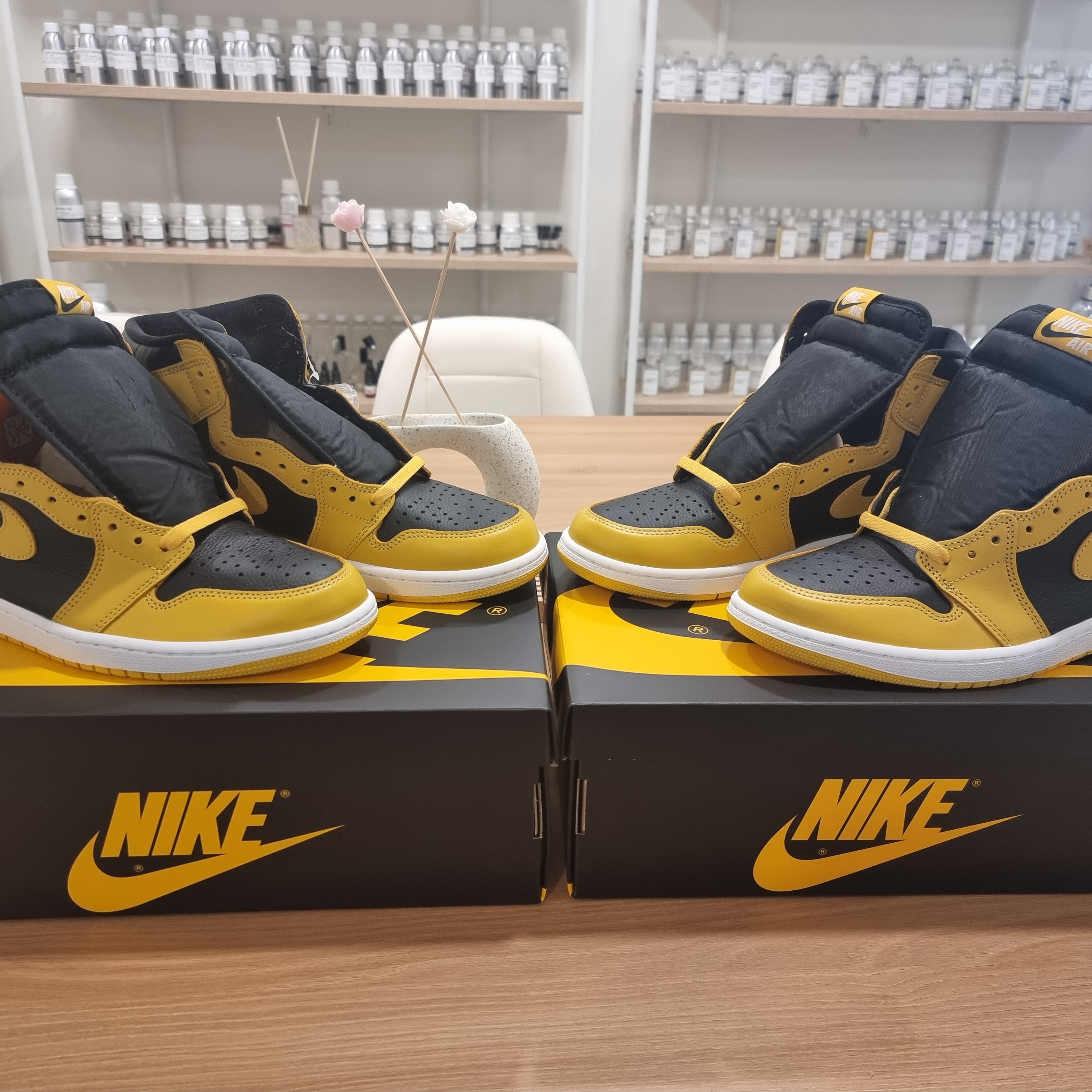 Jordan 1 Retro High OG Pollen 착용 스타일 - 3