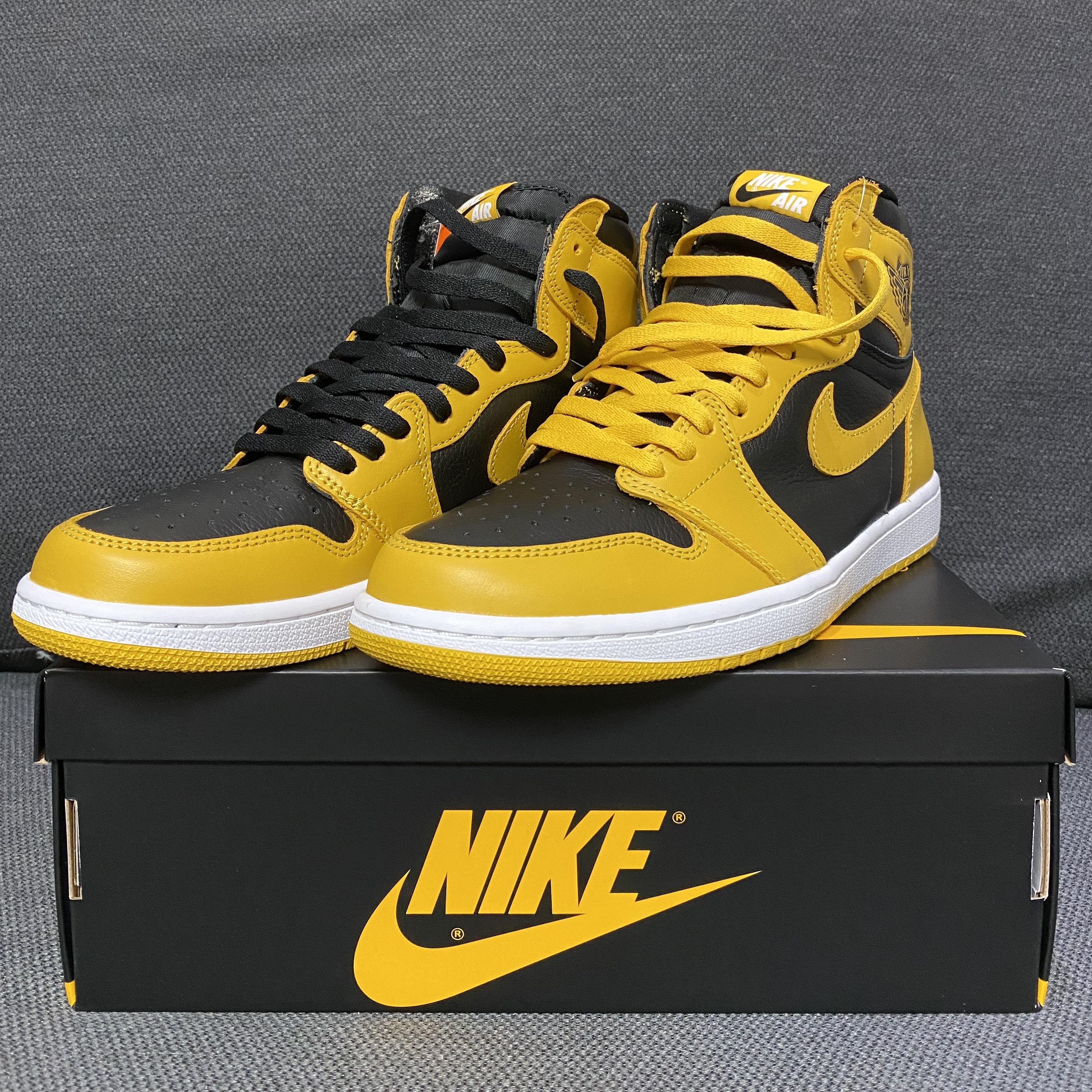 Nike Lunarglide+ 2 LAF Livestrong, Jordan 1 Retro High OG Pollen 착용 스타일 - 2