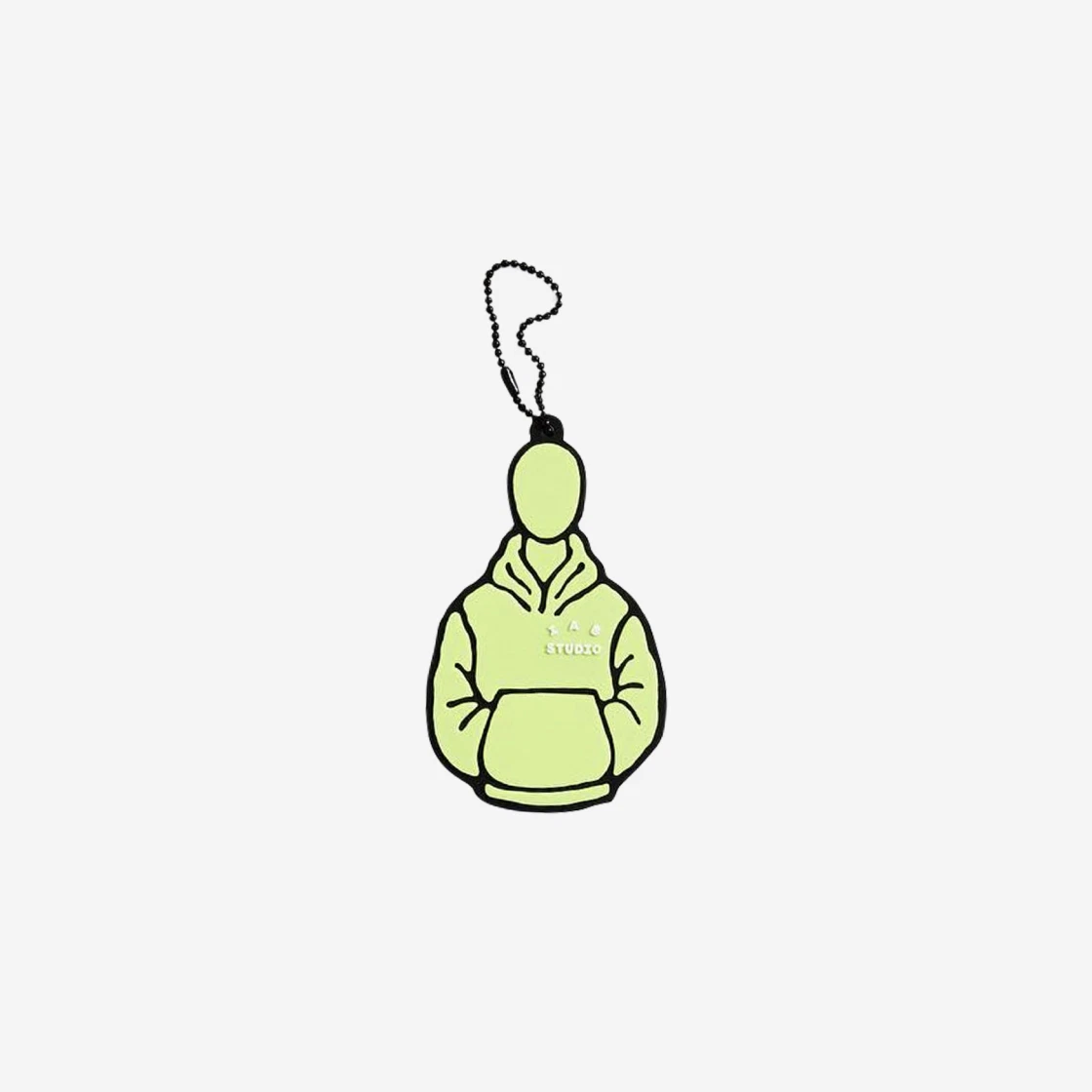 아이앱 스튜디오 x 웍스아웃 후드 & 키링 라임 | IAB Studio | KREAM IAB Studio x Worksout Hoodie & Keyring Lime