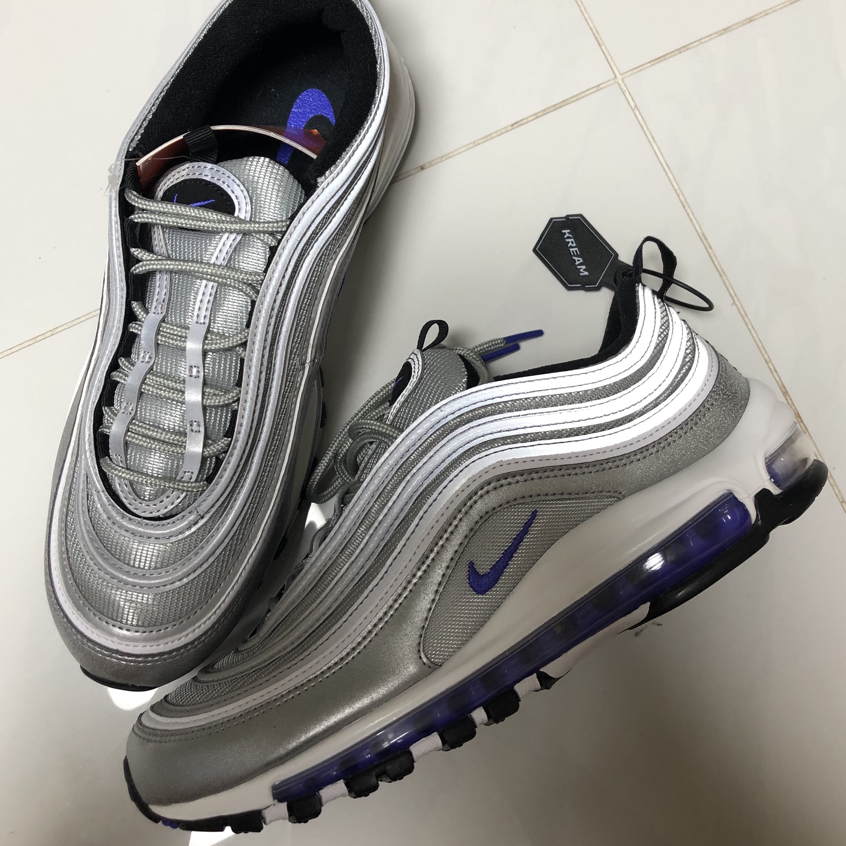 Nike Air Max 97 Persian Violet 착용 스타일 - 1