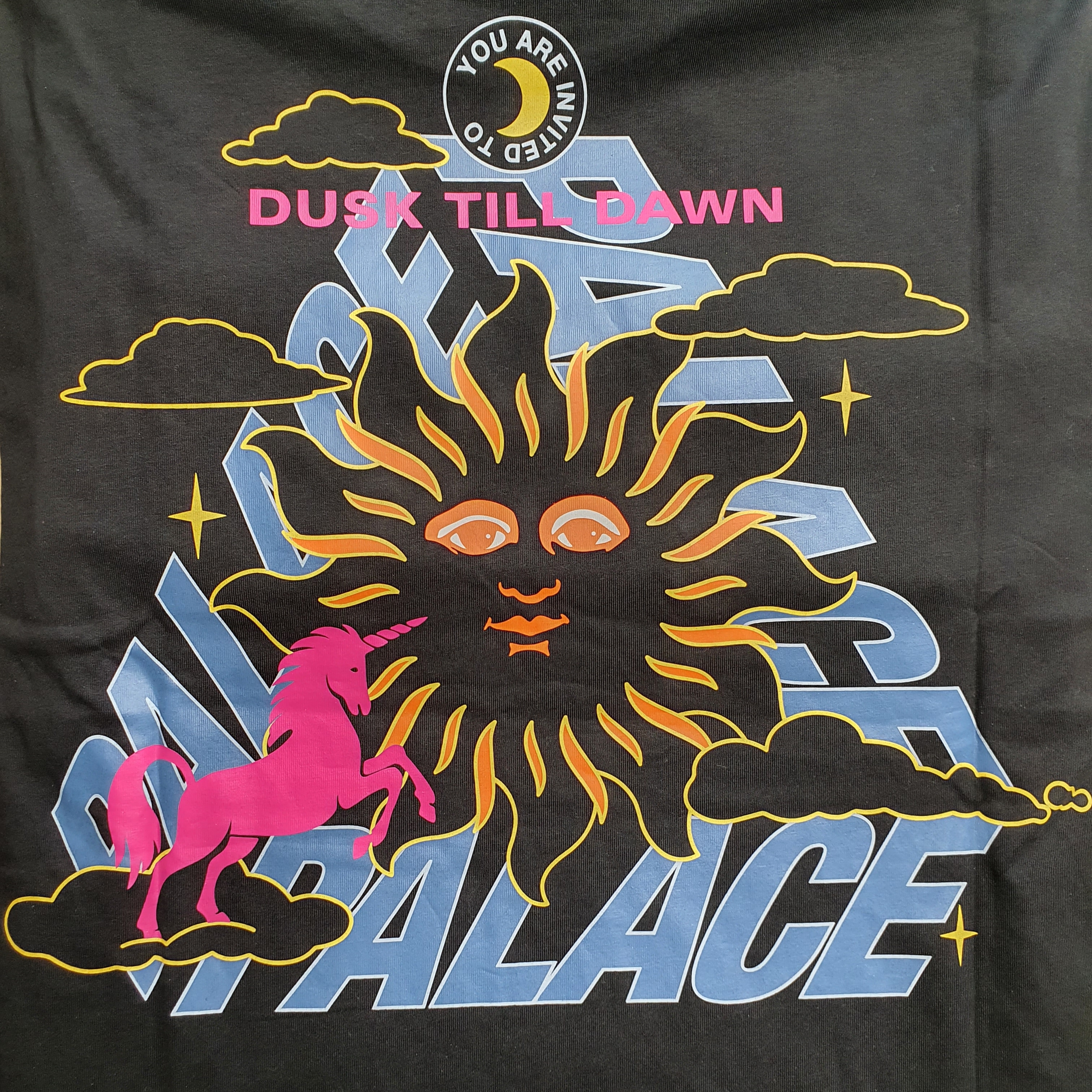 Palace Da One T-Shirt Black - 21FW 착용 스타일