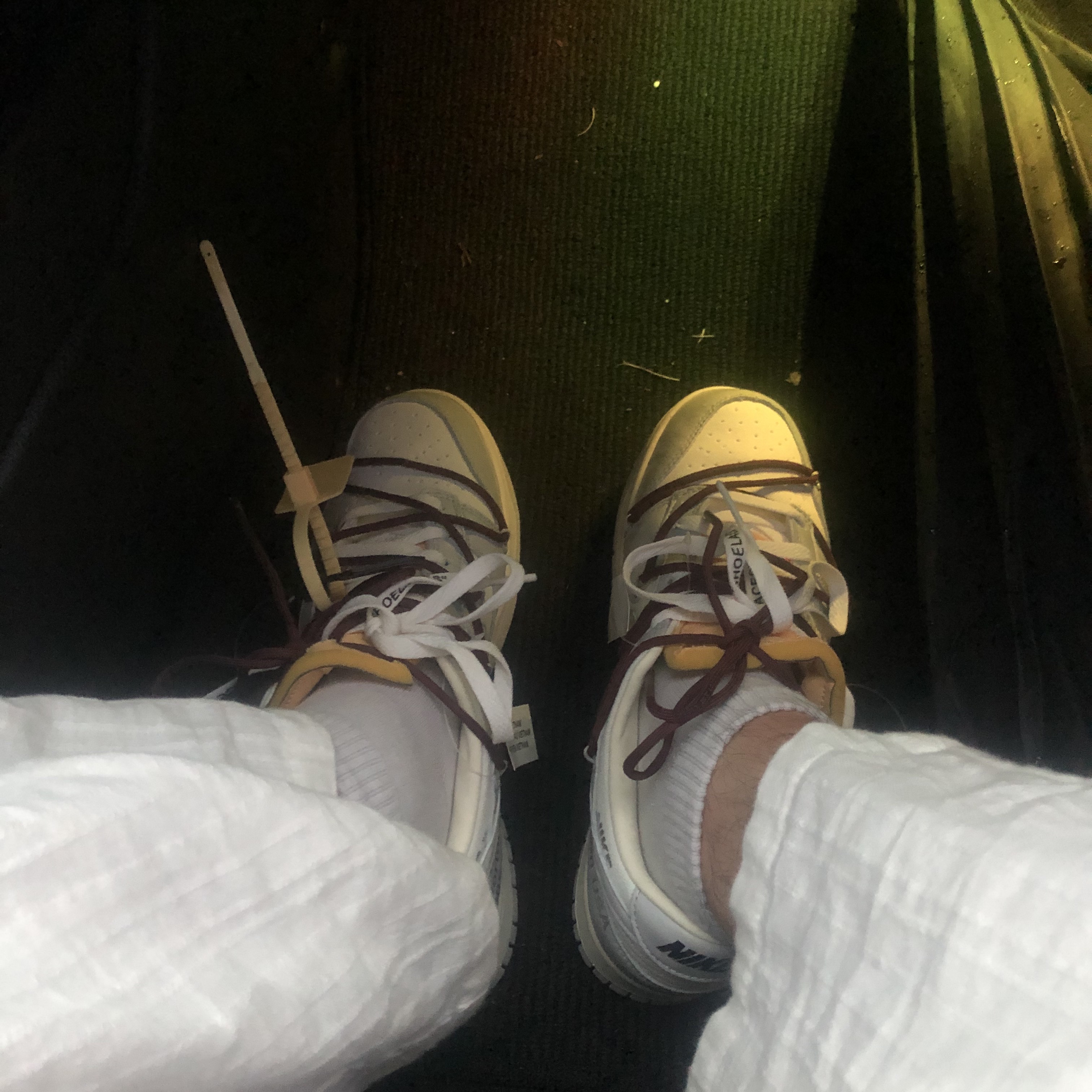 Nike x Off-White Dunk Low The 50 - Lot 46 착용 스타일 - 2