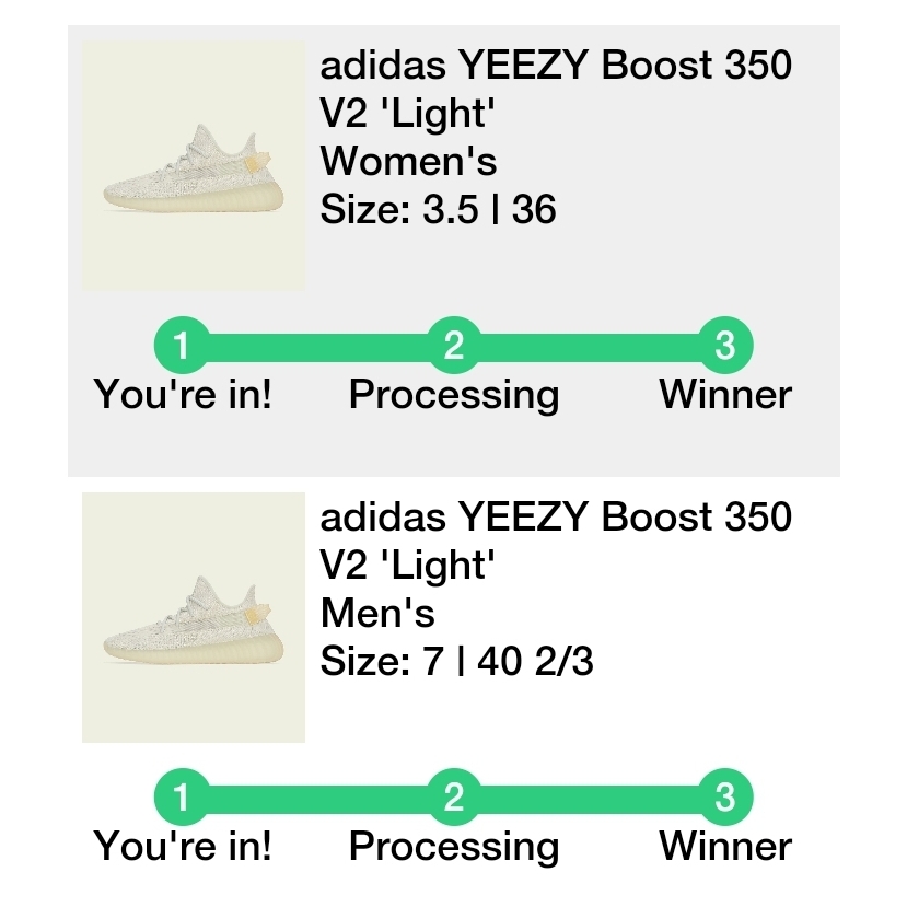Adidas Yeezy Boost 350 V2 Light 착용 스타일