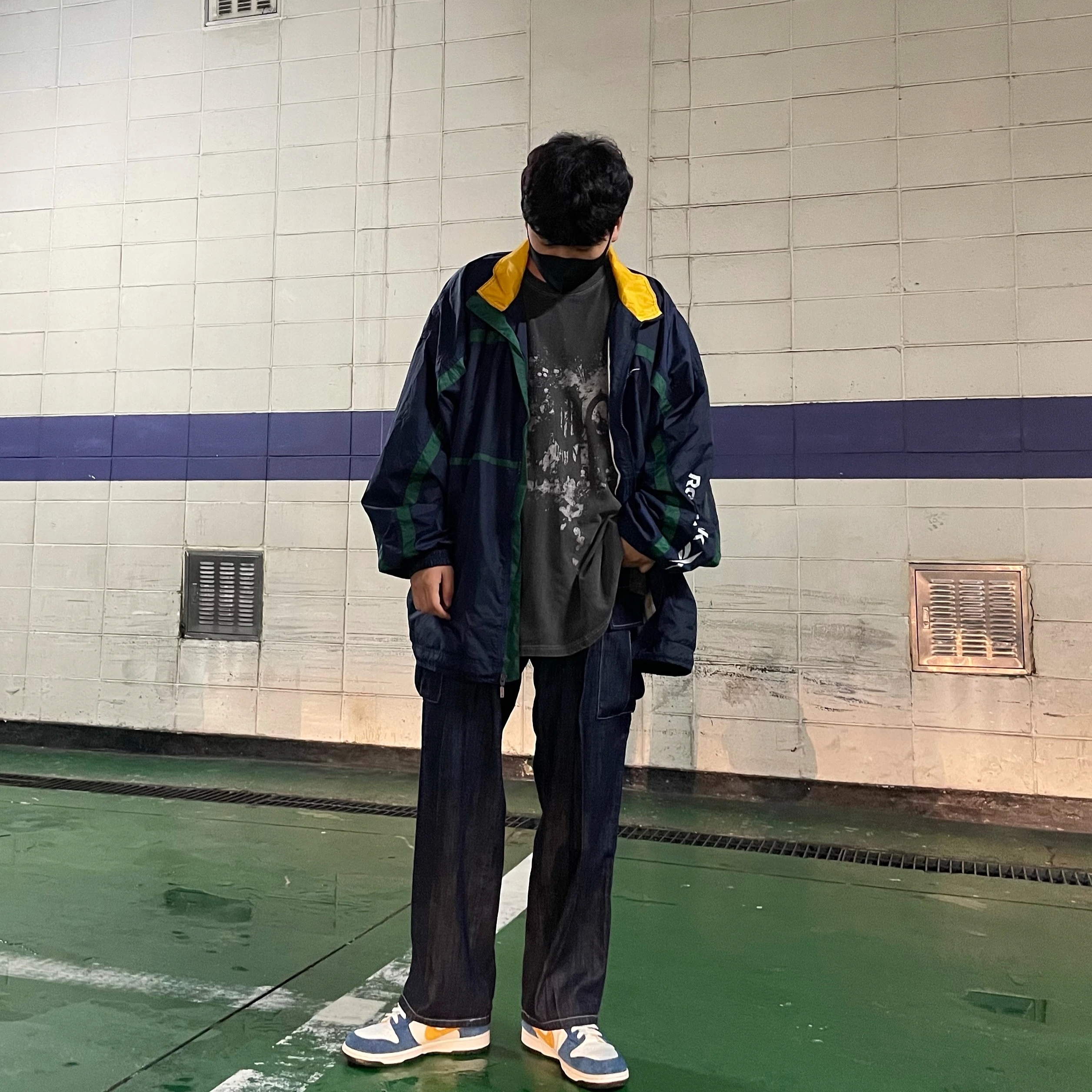 Nike x Kasina Dunk Low 80's Bus 착용 스타일