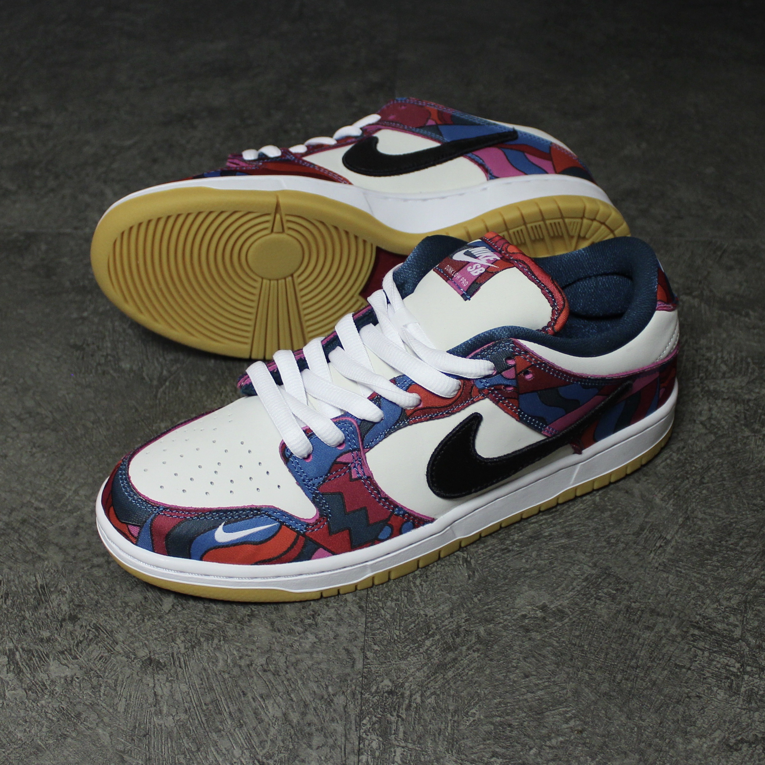 Nike x Parra SB Dunk Low Pro Abstract Art 착용 스타일 - 1