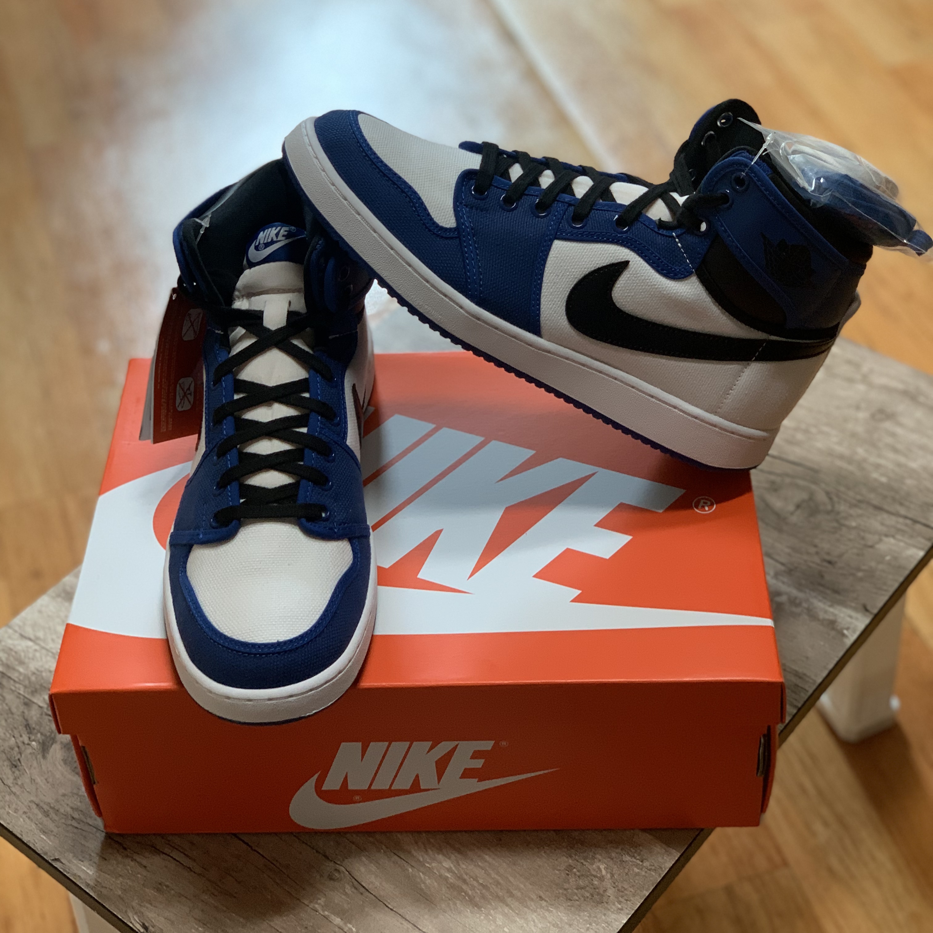 Jordan 1 KO Storm Blue 착용 스타일 - 2