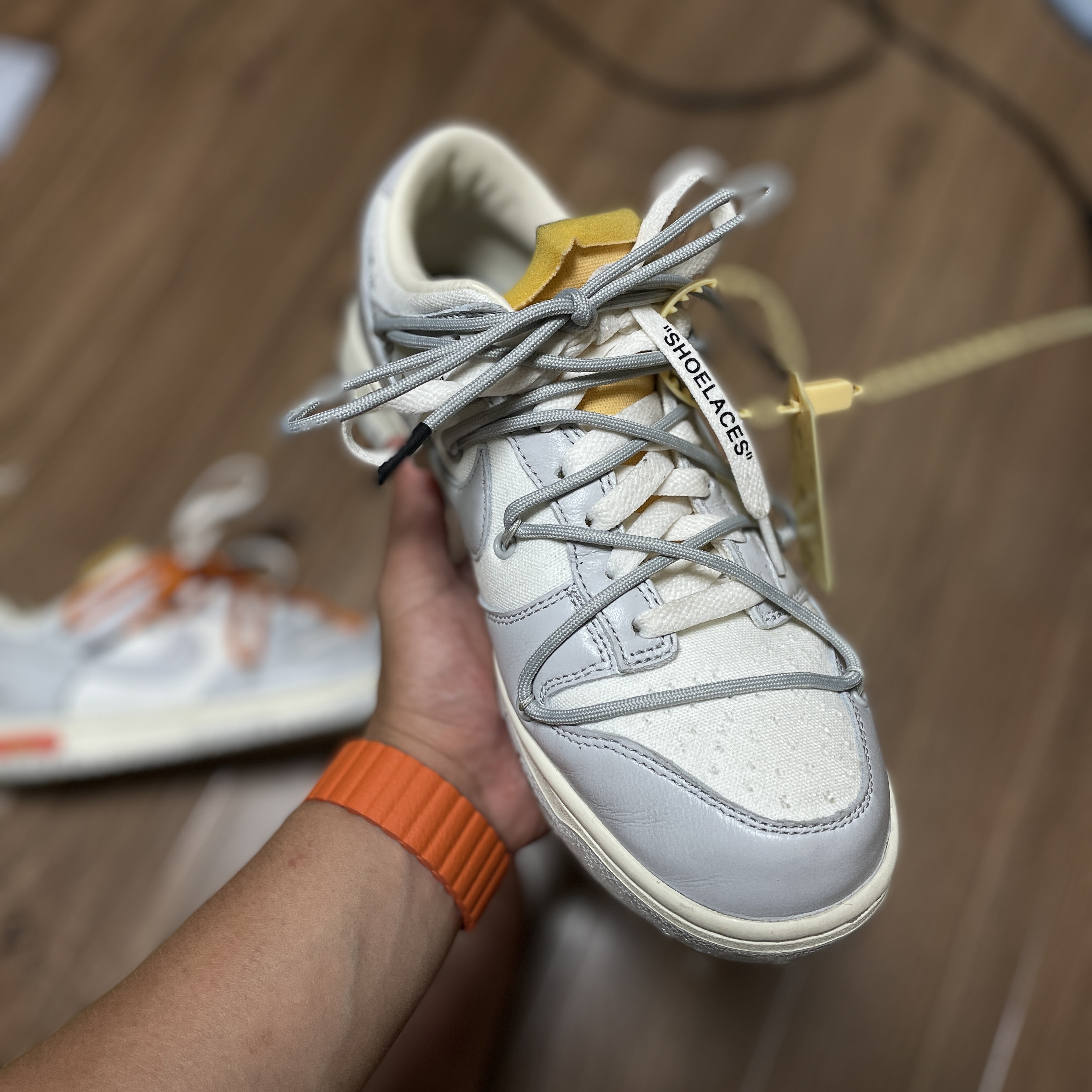 Nike x Off-White Dunk Low The 50 - Lot 46 착용 스타일 - 2