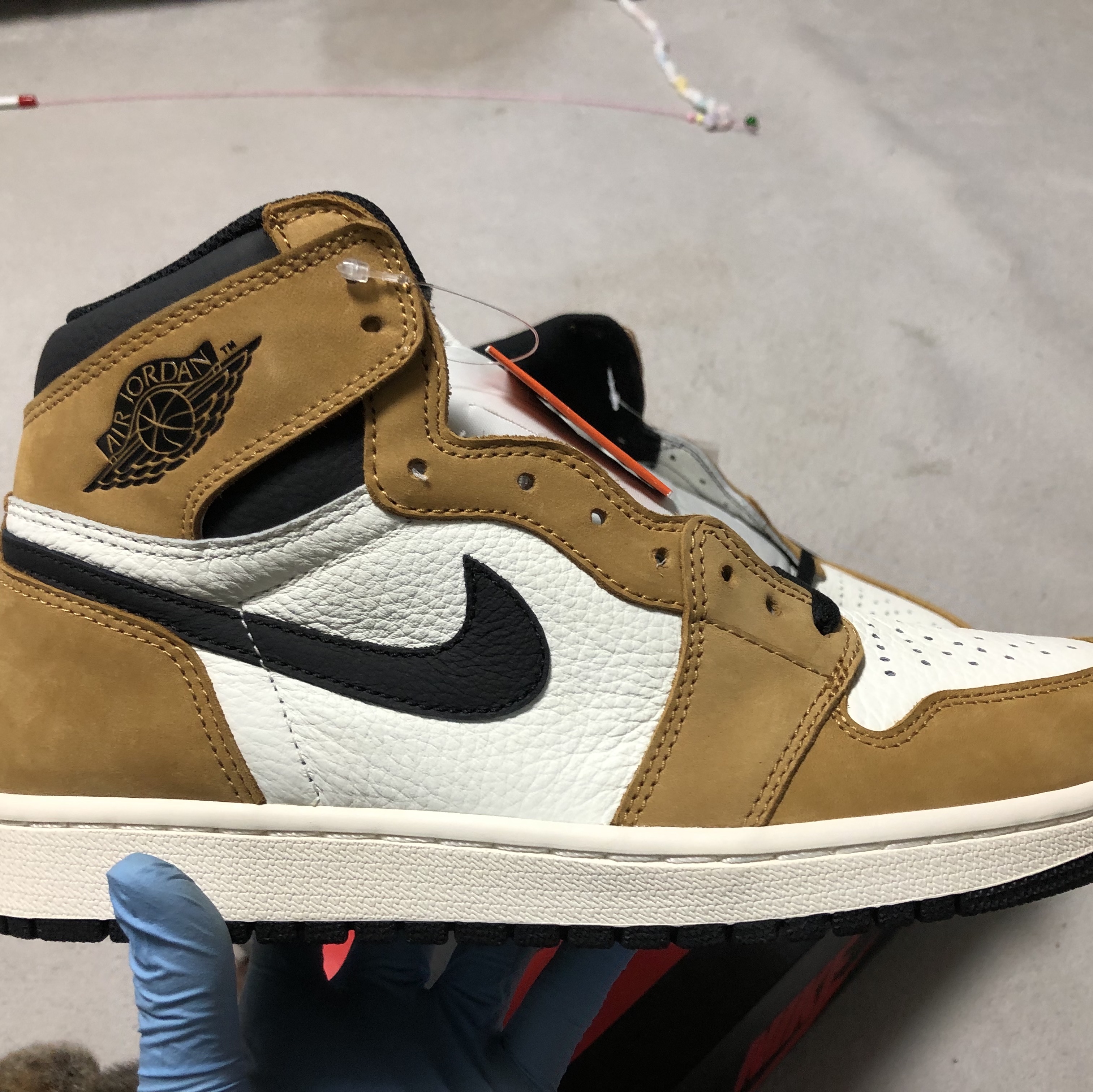 Jordan 1 Retro High Rookie of the Year, Jordan 1 x Travis Scott x Fragment Retro Low OG SP Military Blue 착용 스타일 - 2