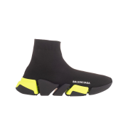(W) Balenciaga Speed 2.0 Trainer Black Yellow