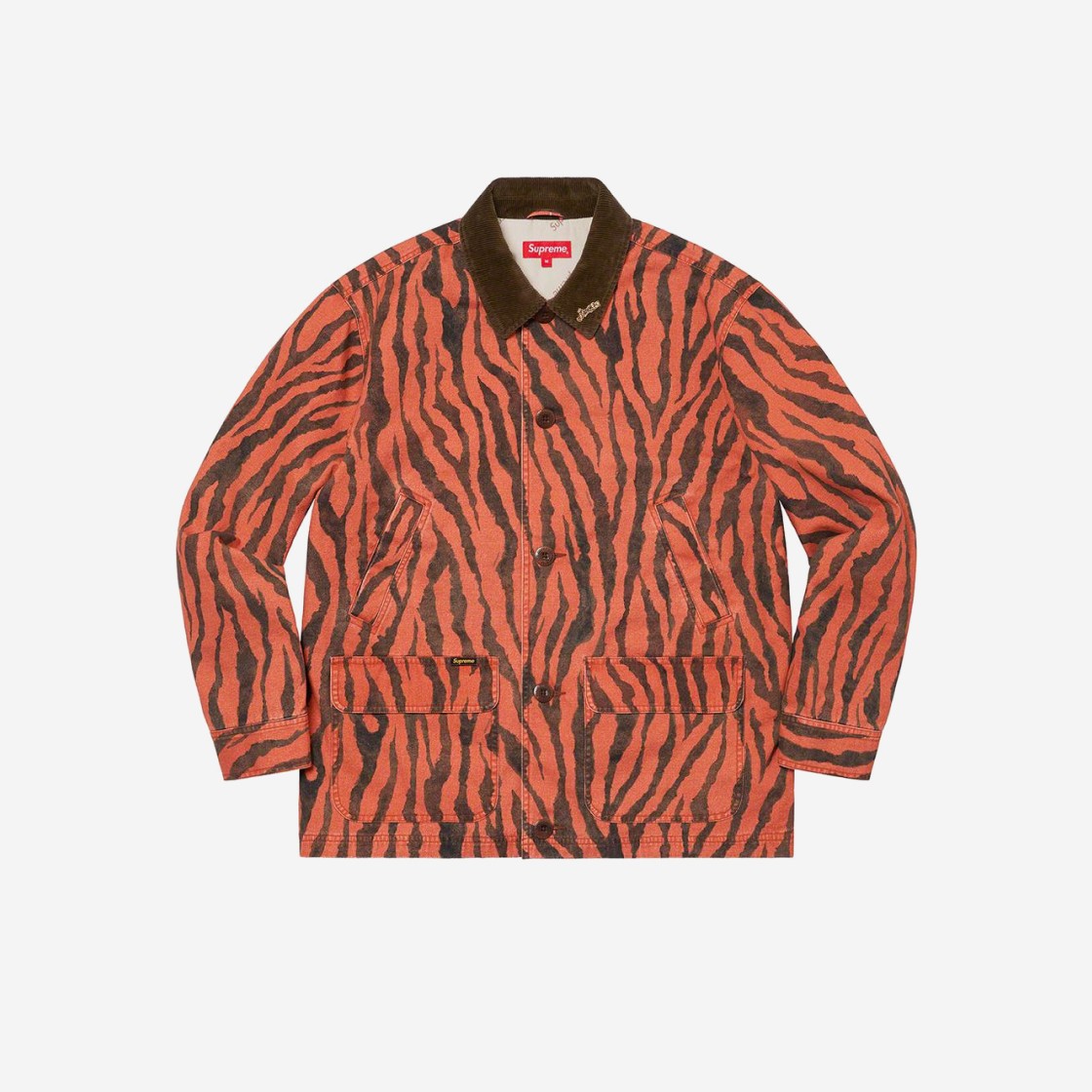 Supreme Barn Coat Tiger Stripe - 21SS 상세 이미지 1