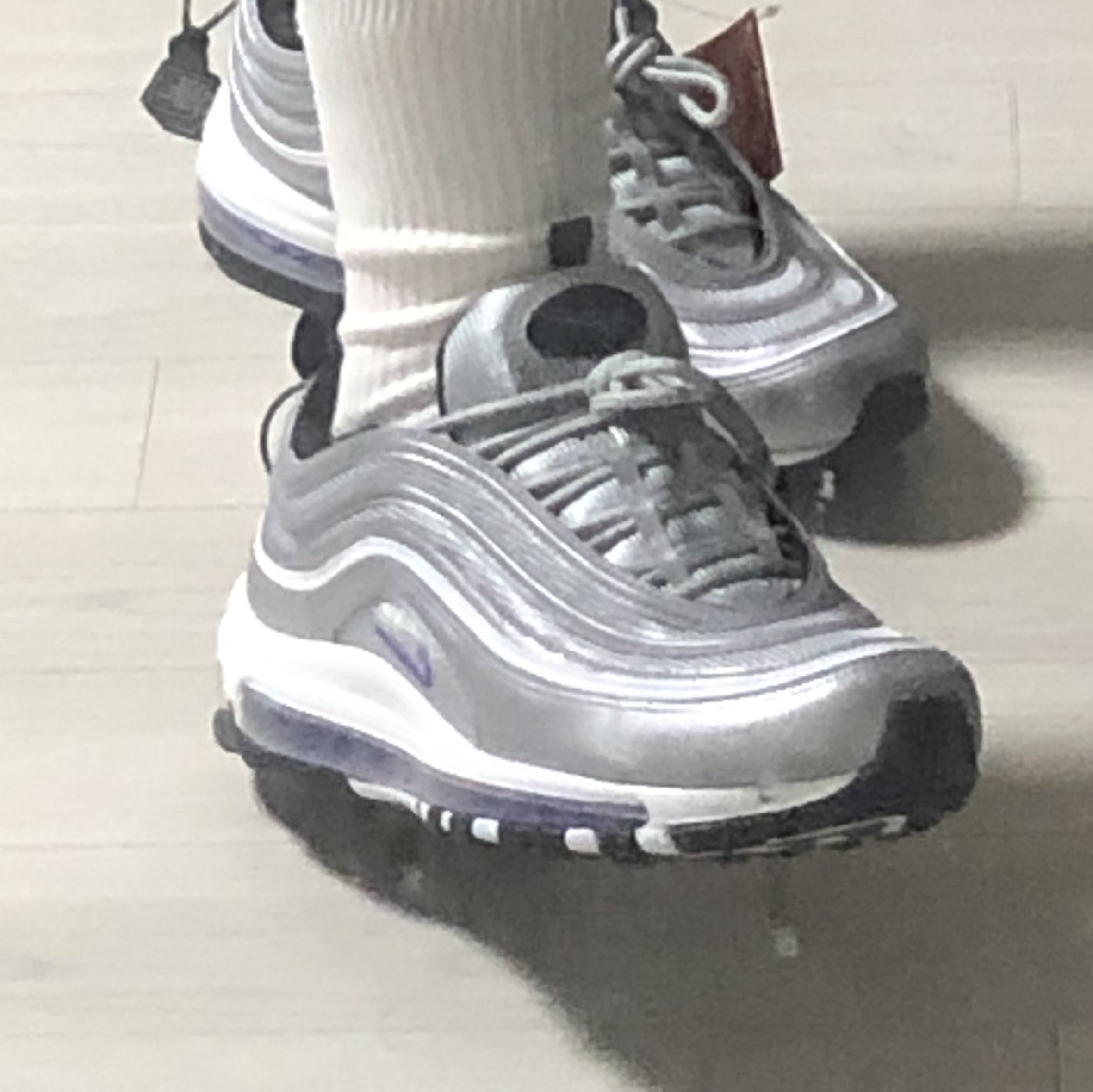 Nike Air Max 97 Persian Violet 착용 스타일 - 3