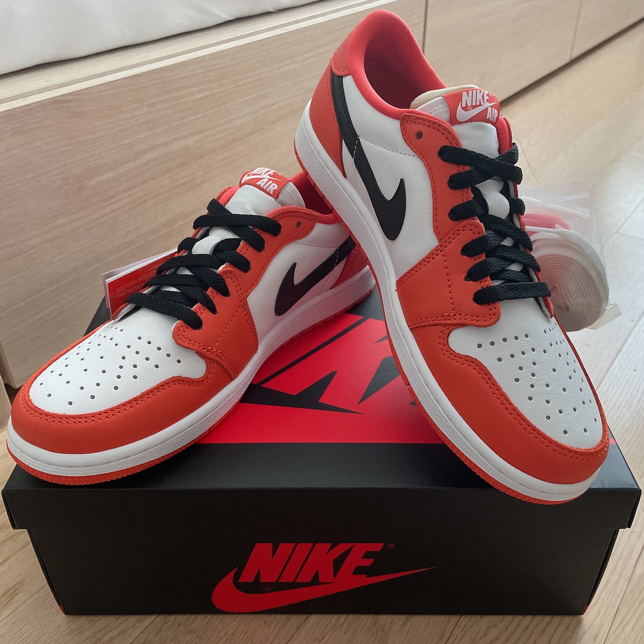 Jordan 1 Low OG Starfish 착용 스타일 - 4