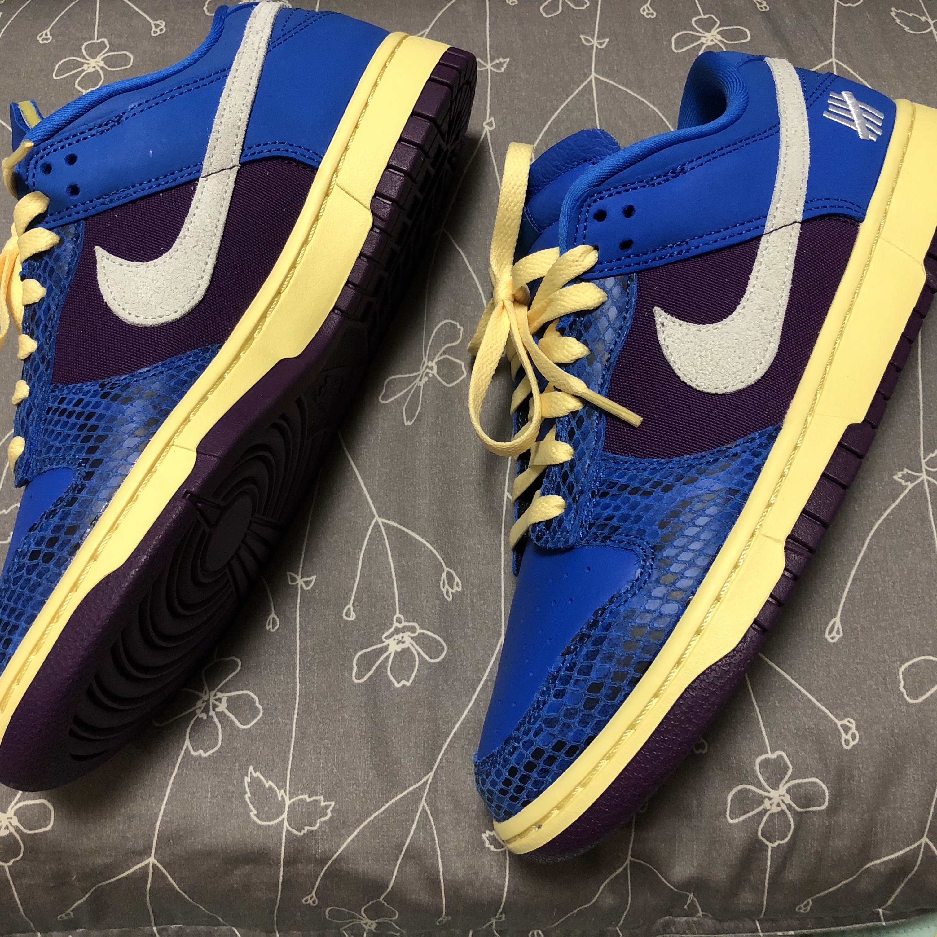 Nike x Undefeated Dunk Low SP 5 On It, Nike x Undefeated Air Force 1 Low SP 5 On It 착용 스타일 - 2