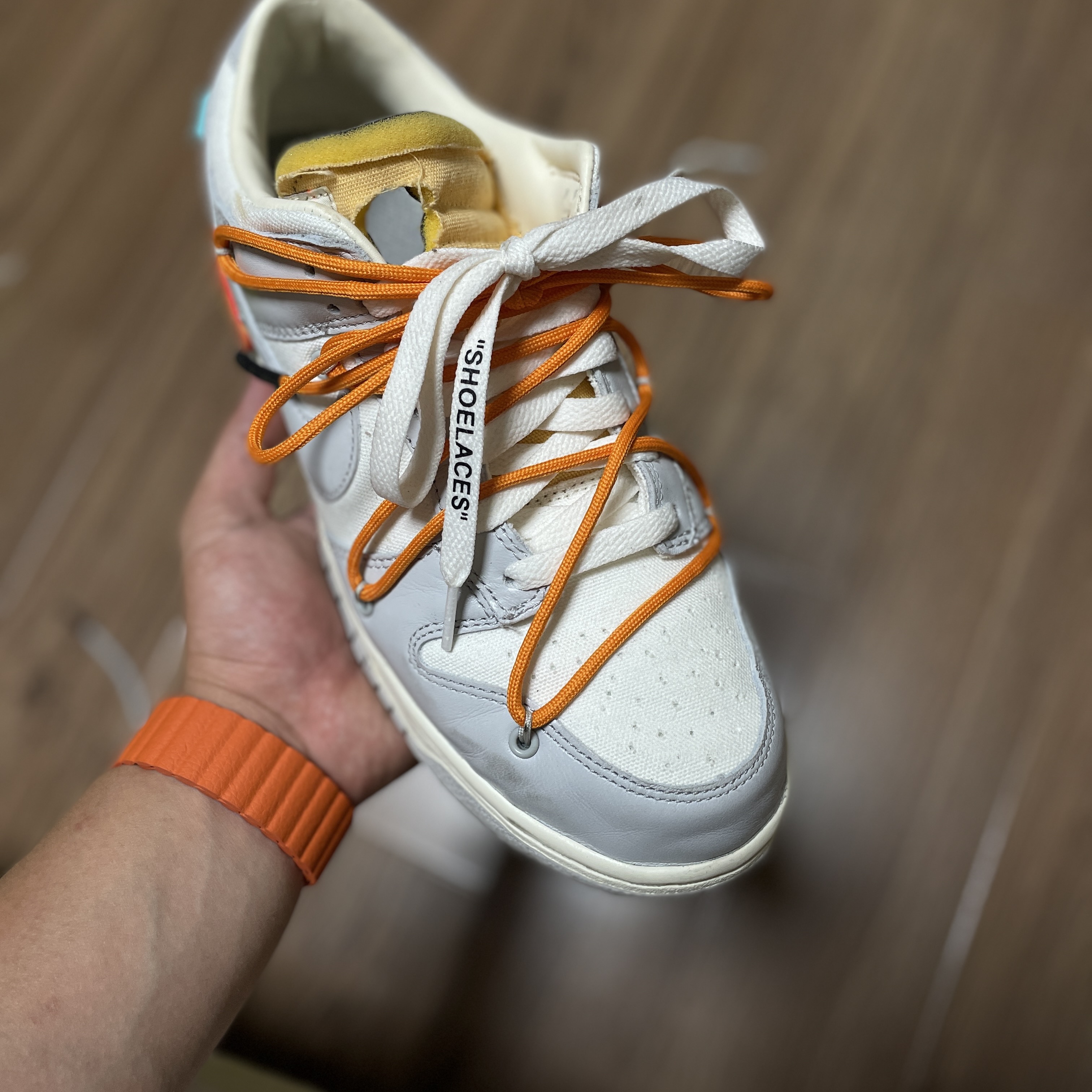 Nike x Off-White Dunk Low The 50 - Lot 46 착용 스타일 - 1