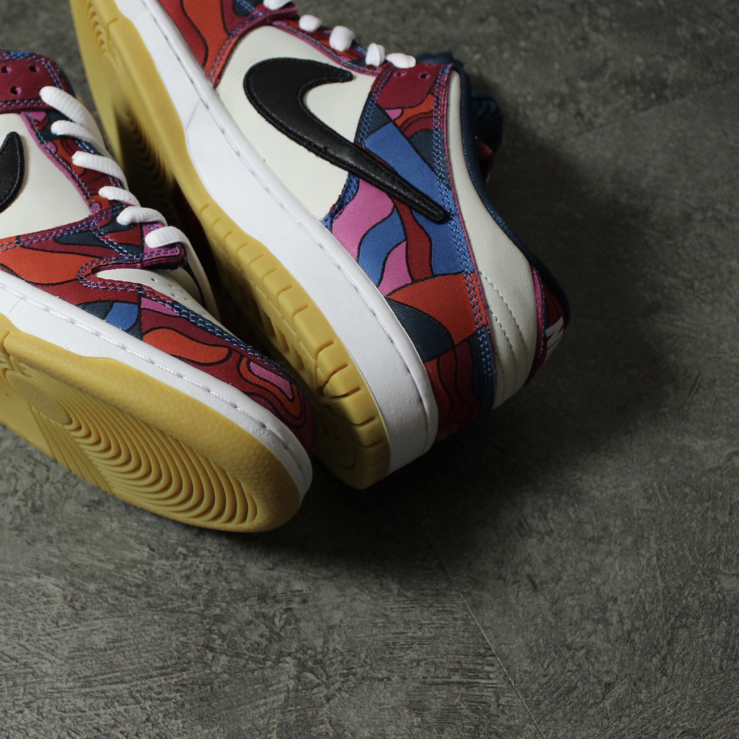 Nike x Parra SB Dunk Low Pro Abstract Art 착용 스타일 - 3