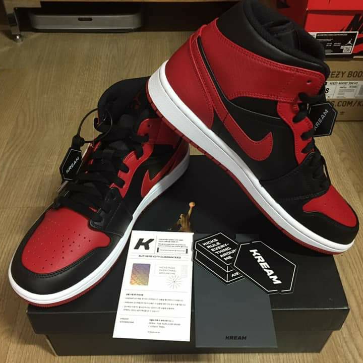 Jordan 1 Mid Bred Banned 2020 착용 스타일