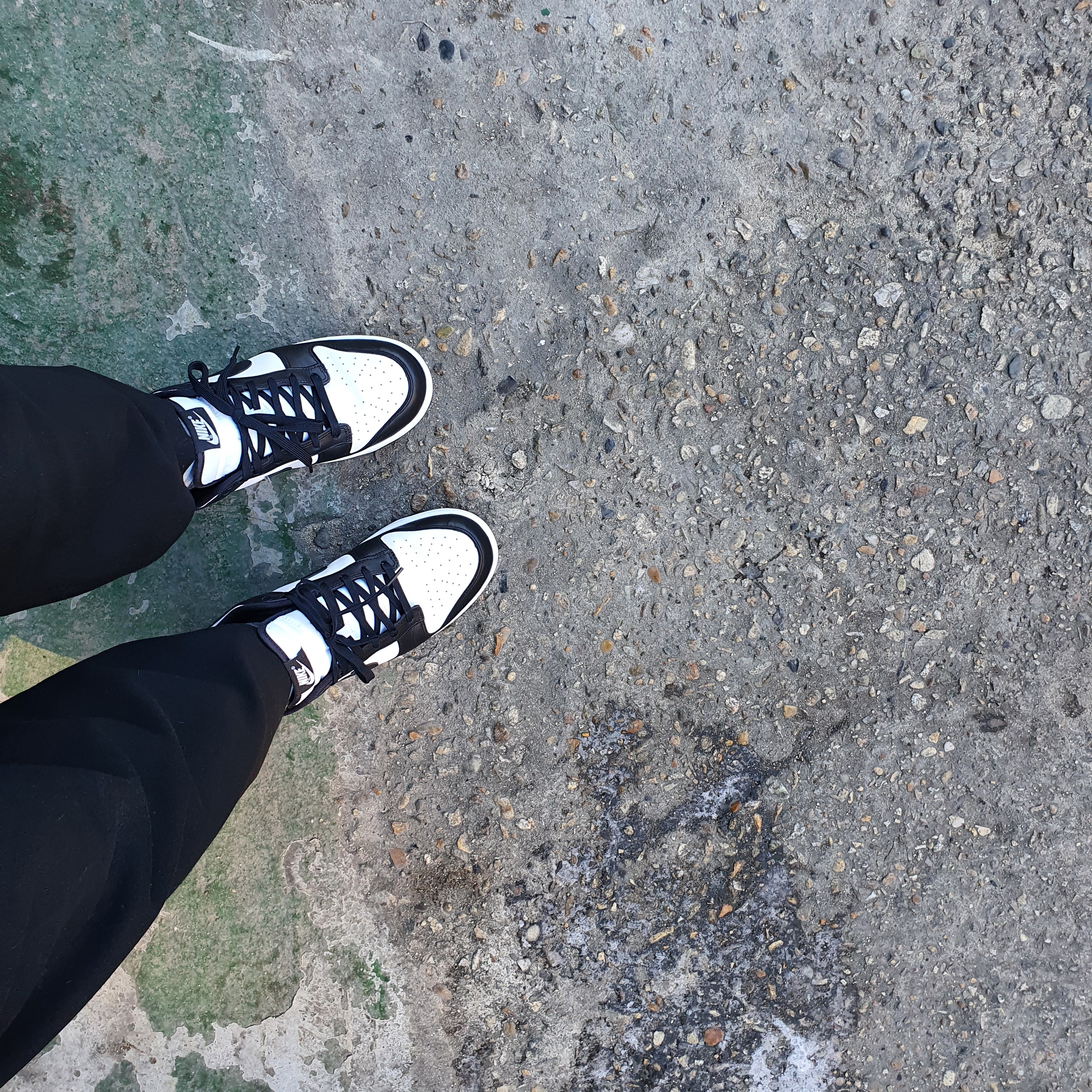 Nike Dunk Low Retro Black 착용 스타일