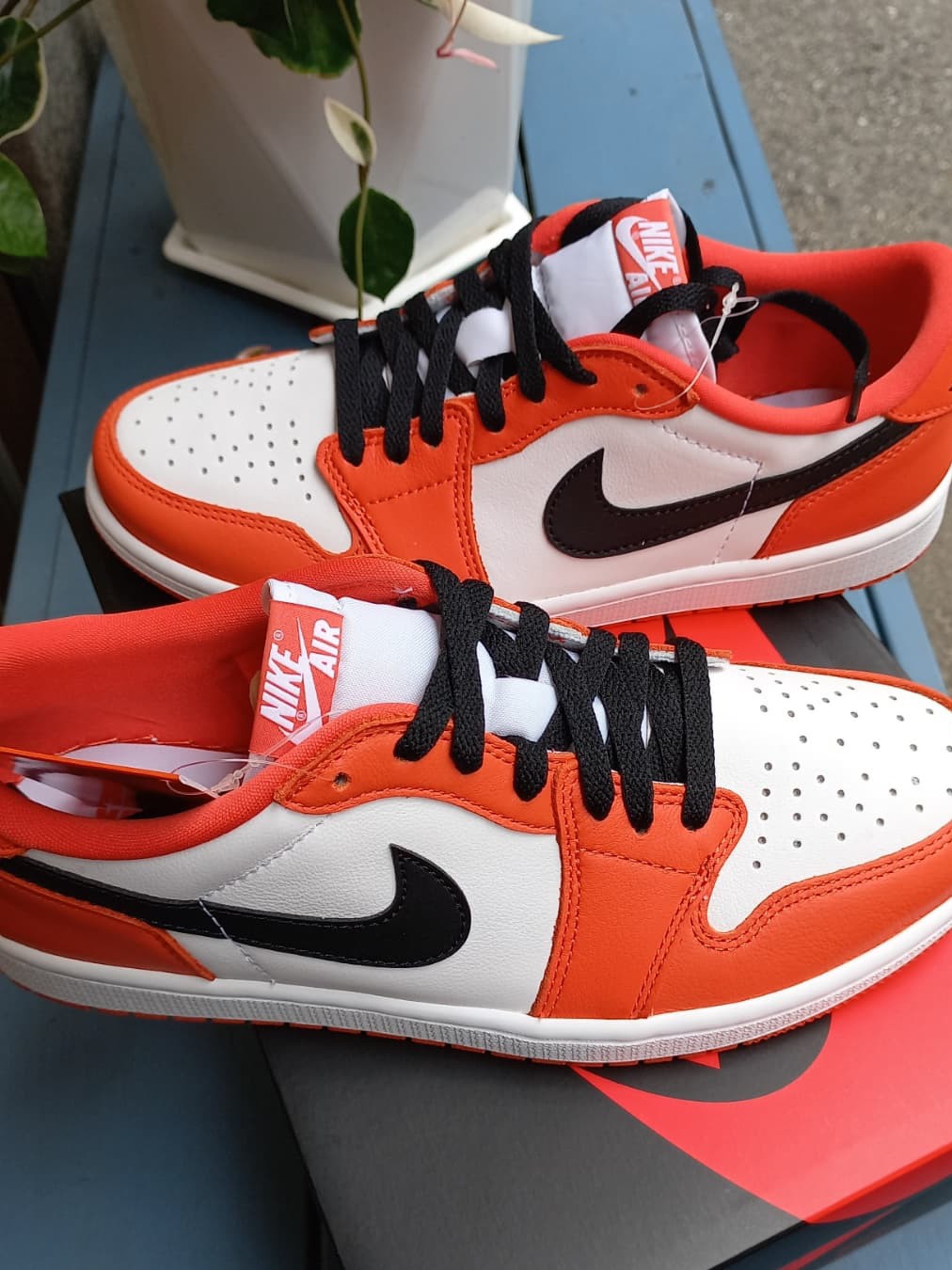 Jordan 1 Low OG Starfish 착용 스타일 - 3