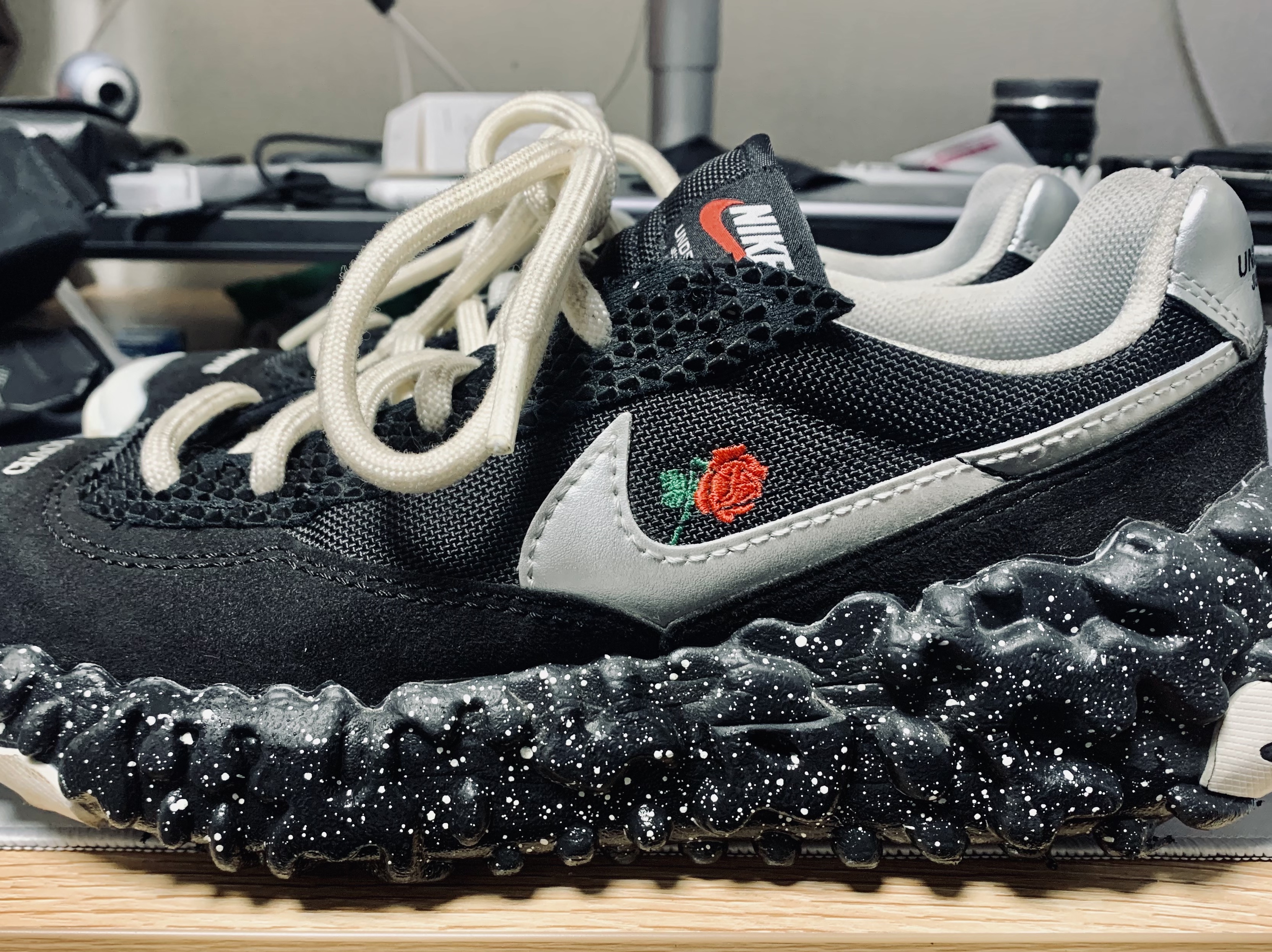 Nike x Undercover Overbreak SP Black 착용 스타일 - 2