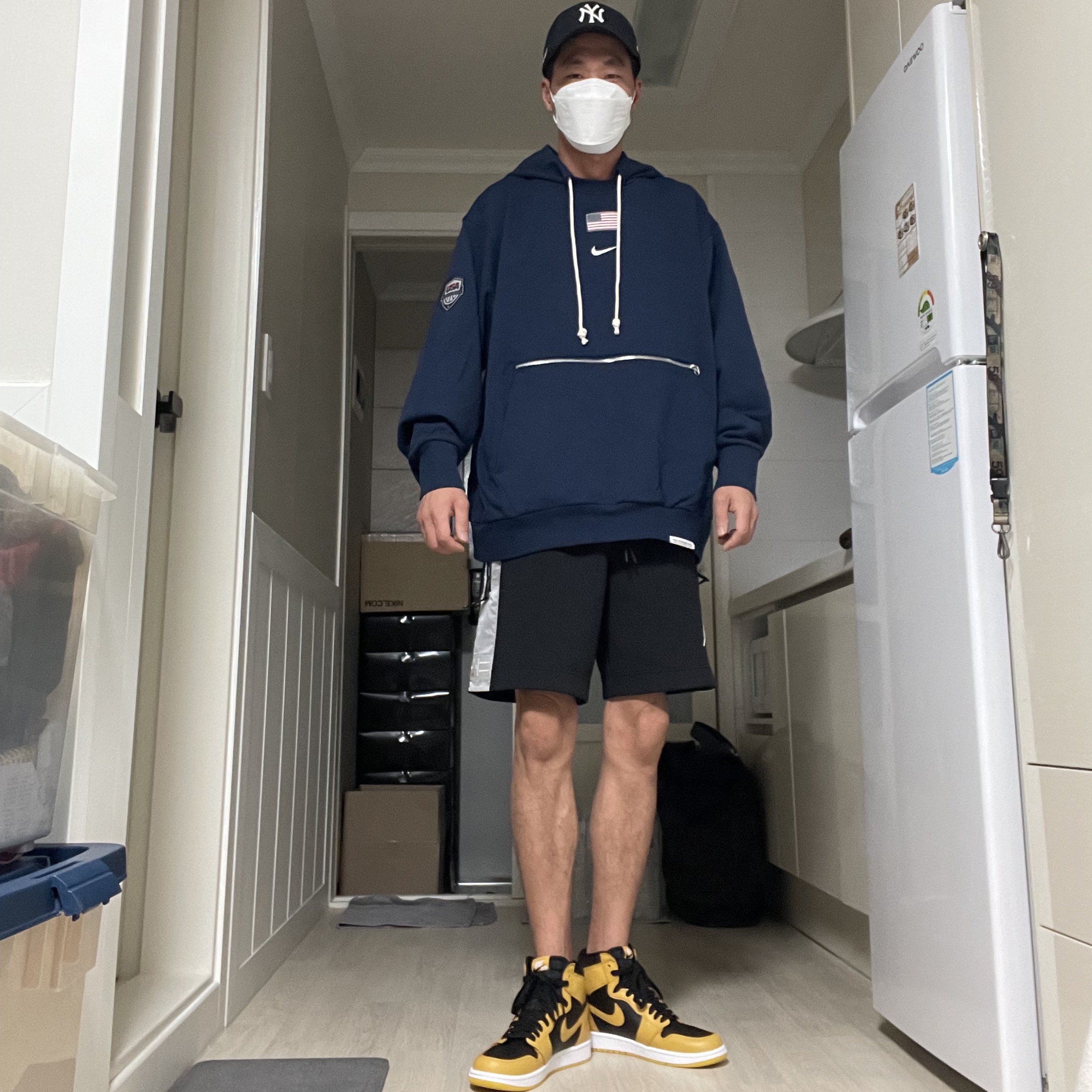 Jordan 1 Retro High OG Pollen 착용 스타일