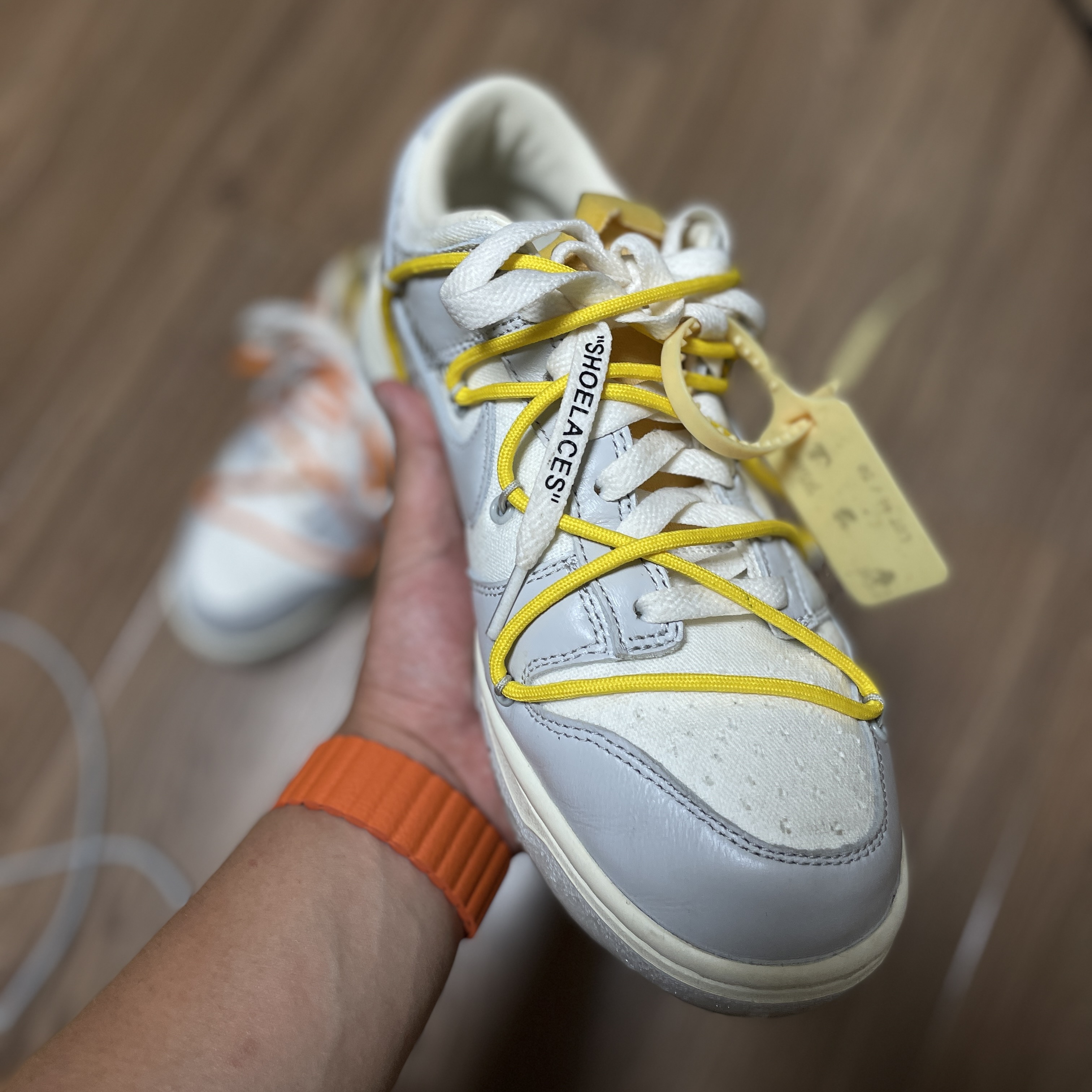 Nike x Off-White Dunk Low The 50 - Lot 46 착용 스타일 - 3