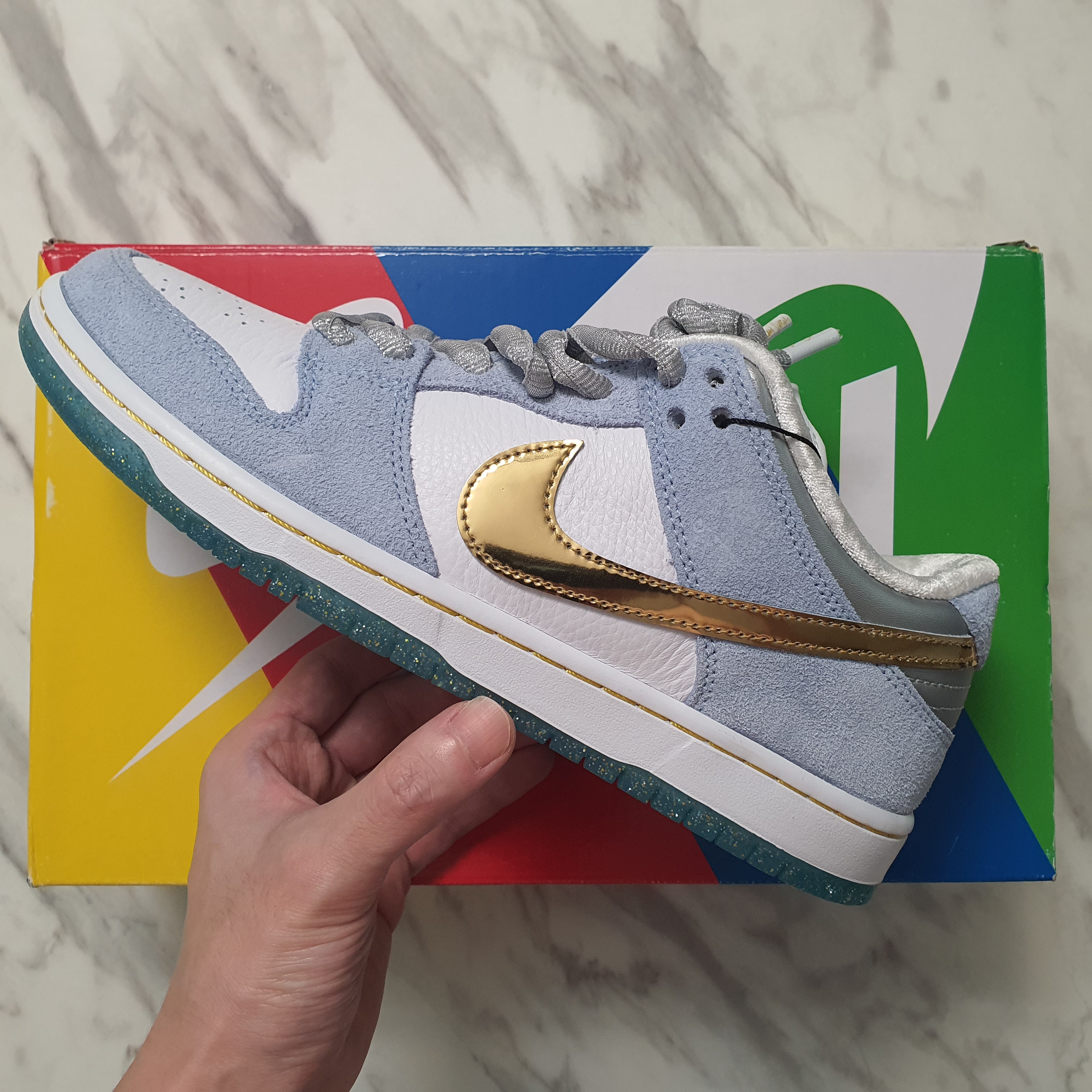Nike x Sean Cliver SB Dunk Low Holiday Special 착용 스타일