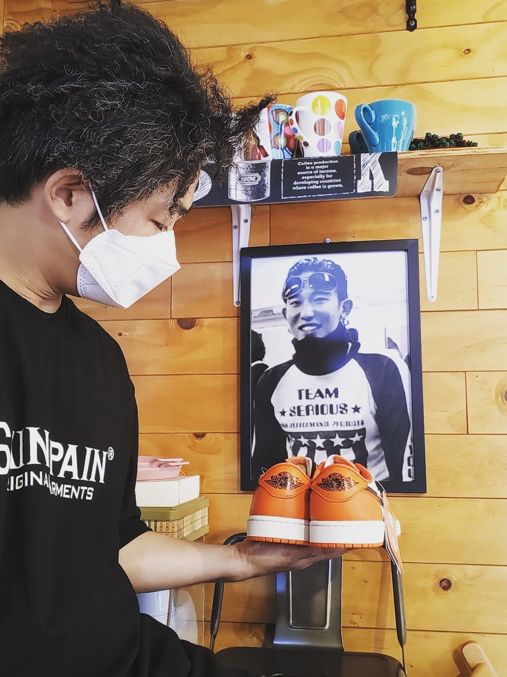 Jordan 1 Low OG Starfish 착용 스타일 - 2