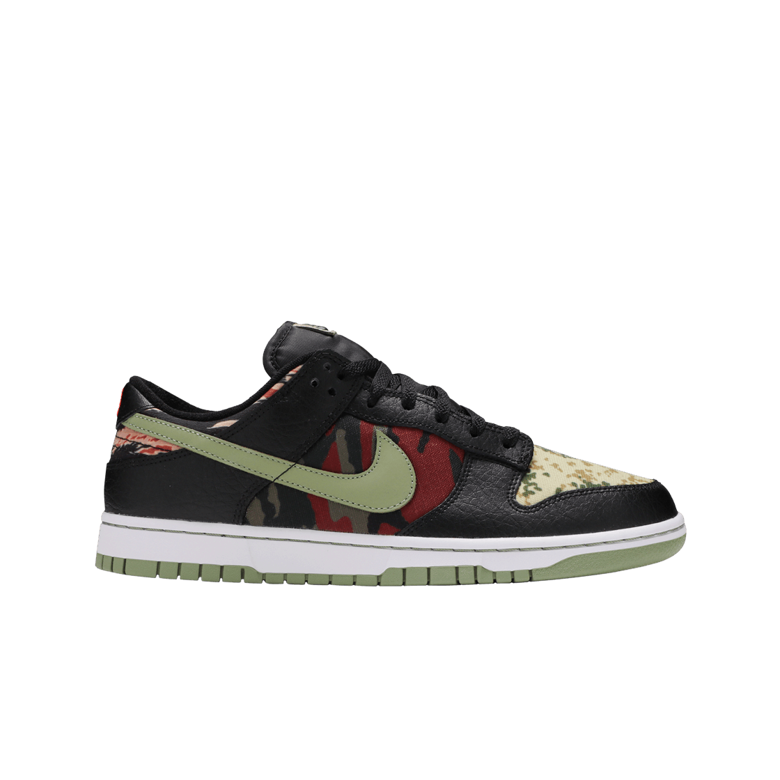 나이키 덩크 로우 SE 블랙 멀티 카모