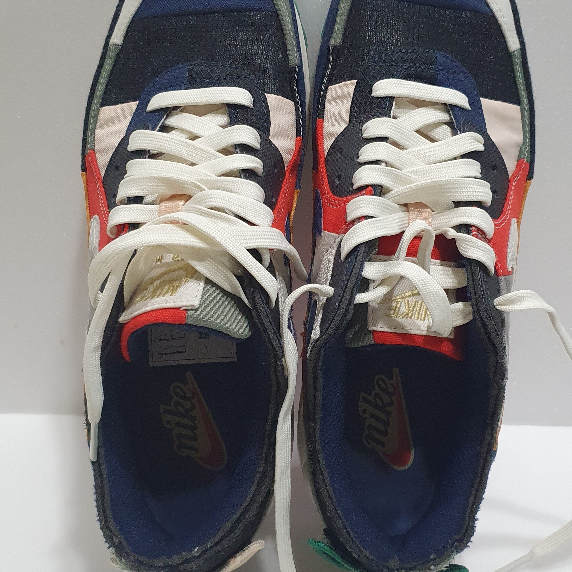 (W) Nike Air Max 90 QS Scrap 착용 스타일 - 2