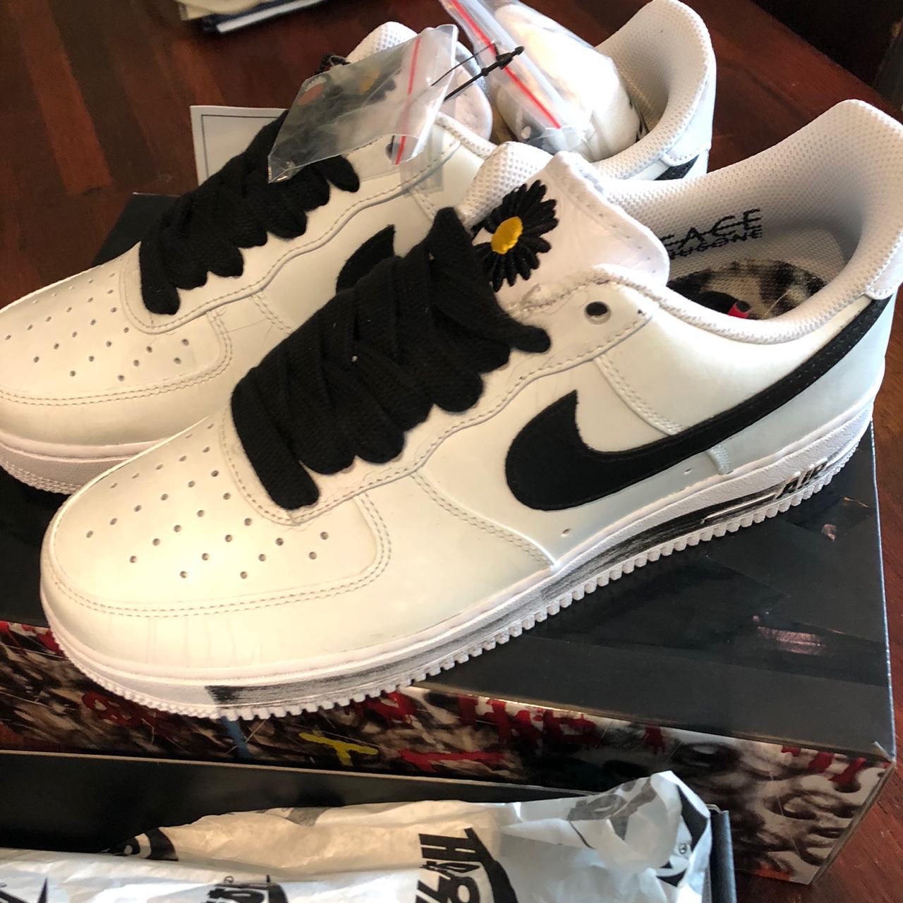 Nike x Peaceminusone Air Force 1 Low Para-Noise 2.0 착용 스타일