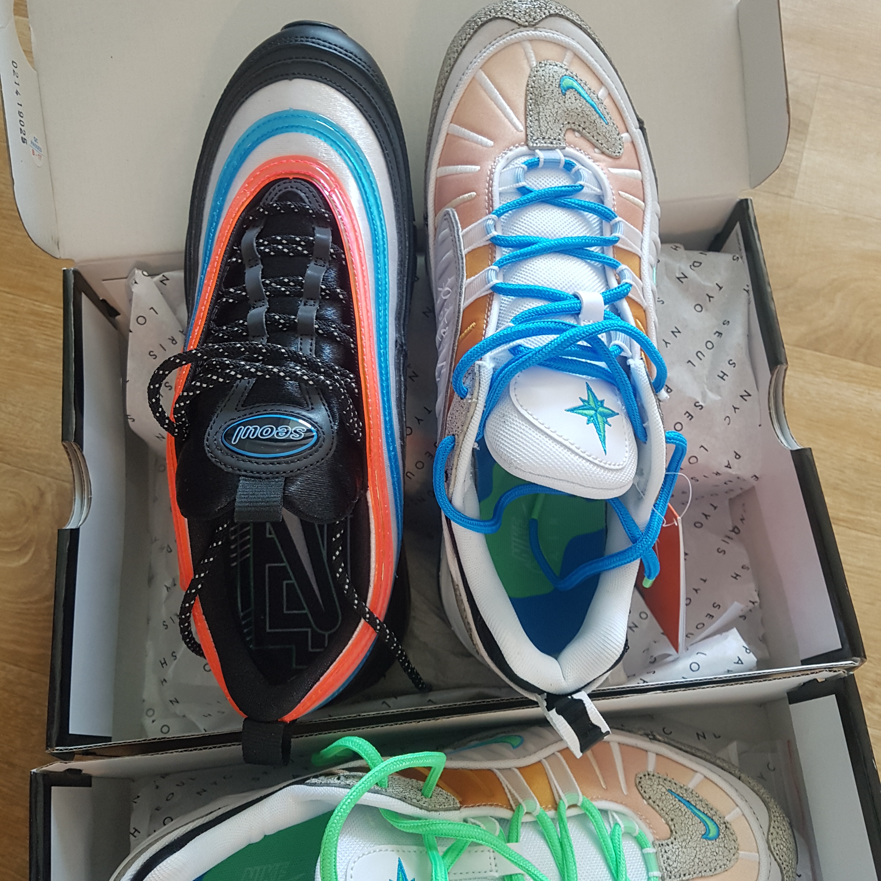 Nike Air Max 97 Neon Seoul 착용 스타일 - 3
