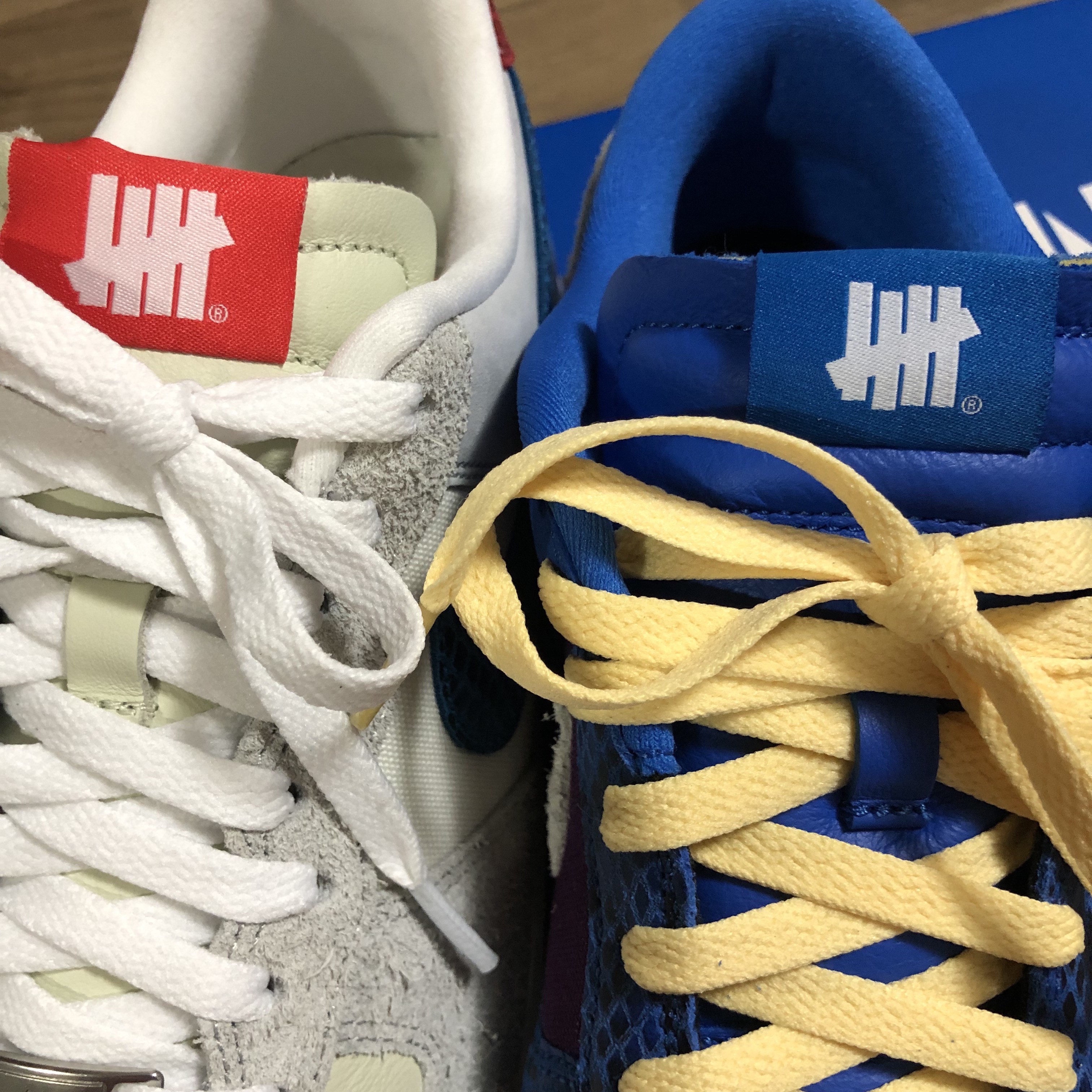 Nike x Undefeated Dunk Low SP 5 On It, Nike x Undefeated Air Force 1 Low SP 5 On It 착용 스타일 - 4
