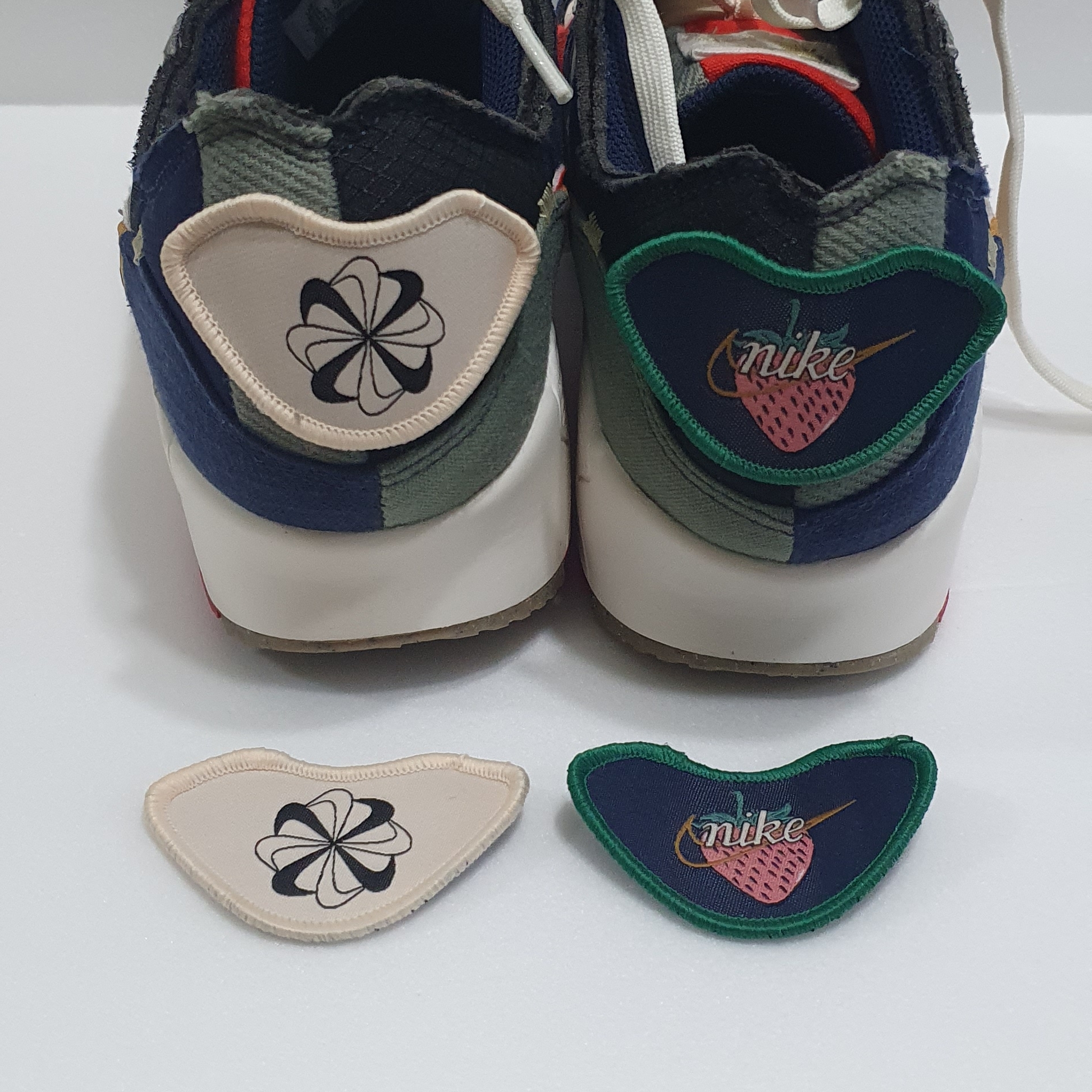 (W) Nike Air Max 90 QS Scrap 착용 스타일 - 3