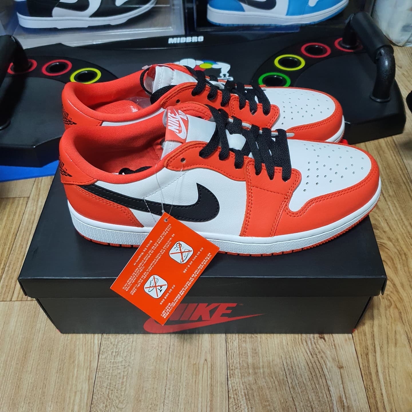 Jordan 1 Low OG Starfish 착용 스타일 - 3