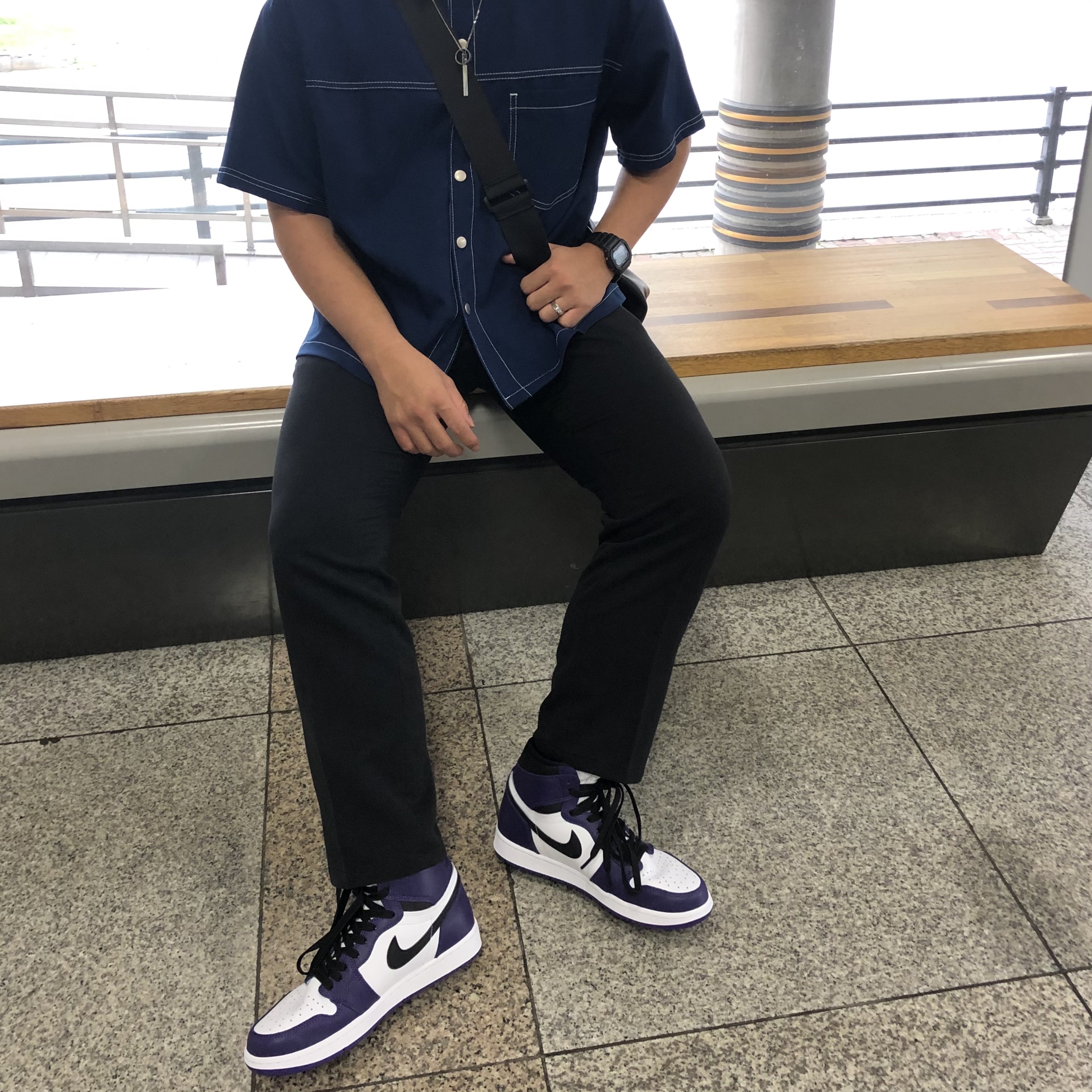 Jordan 1 Retro High OG Court Purple 2020 착용 스타일
