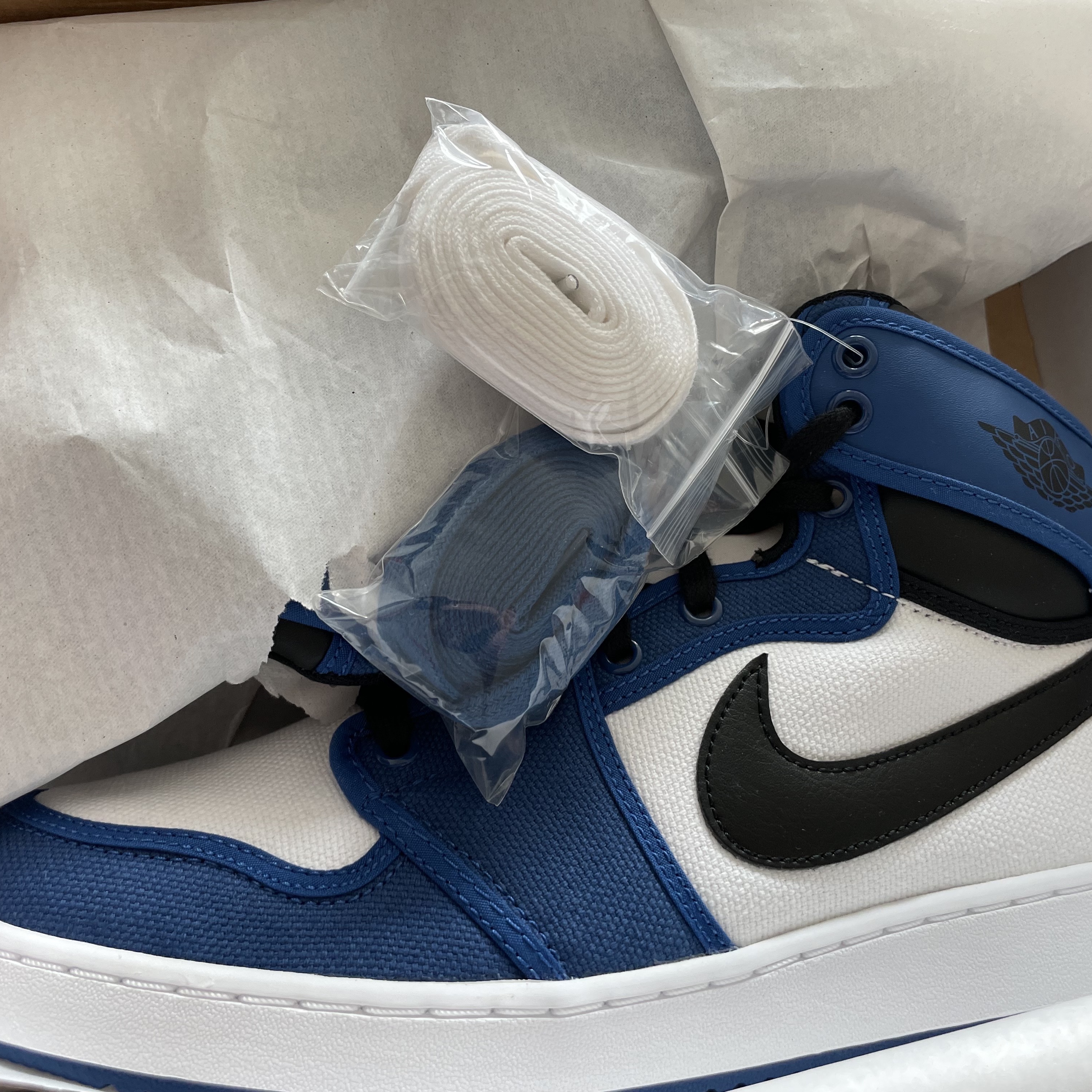Jordan 1 KO Storm Blue 착용 스타일