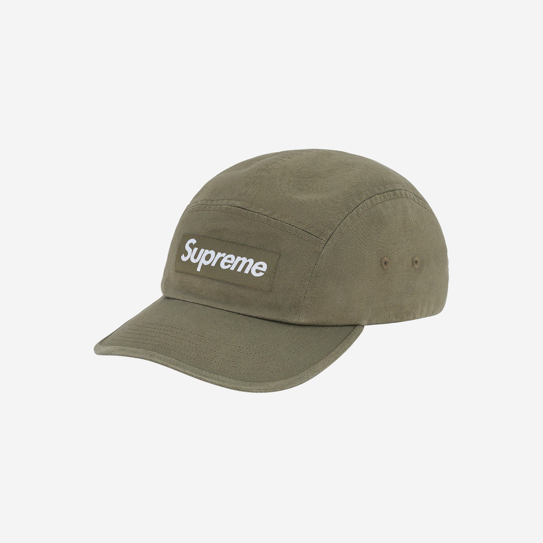 슈프림 워시드 치노 트윌 캠프캡 올리브 - 20FW | Supreme | KREAM