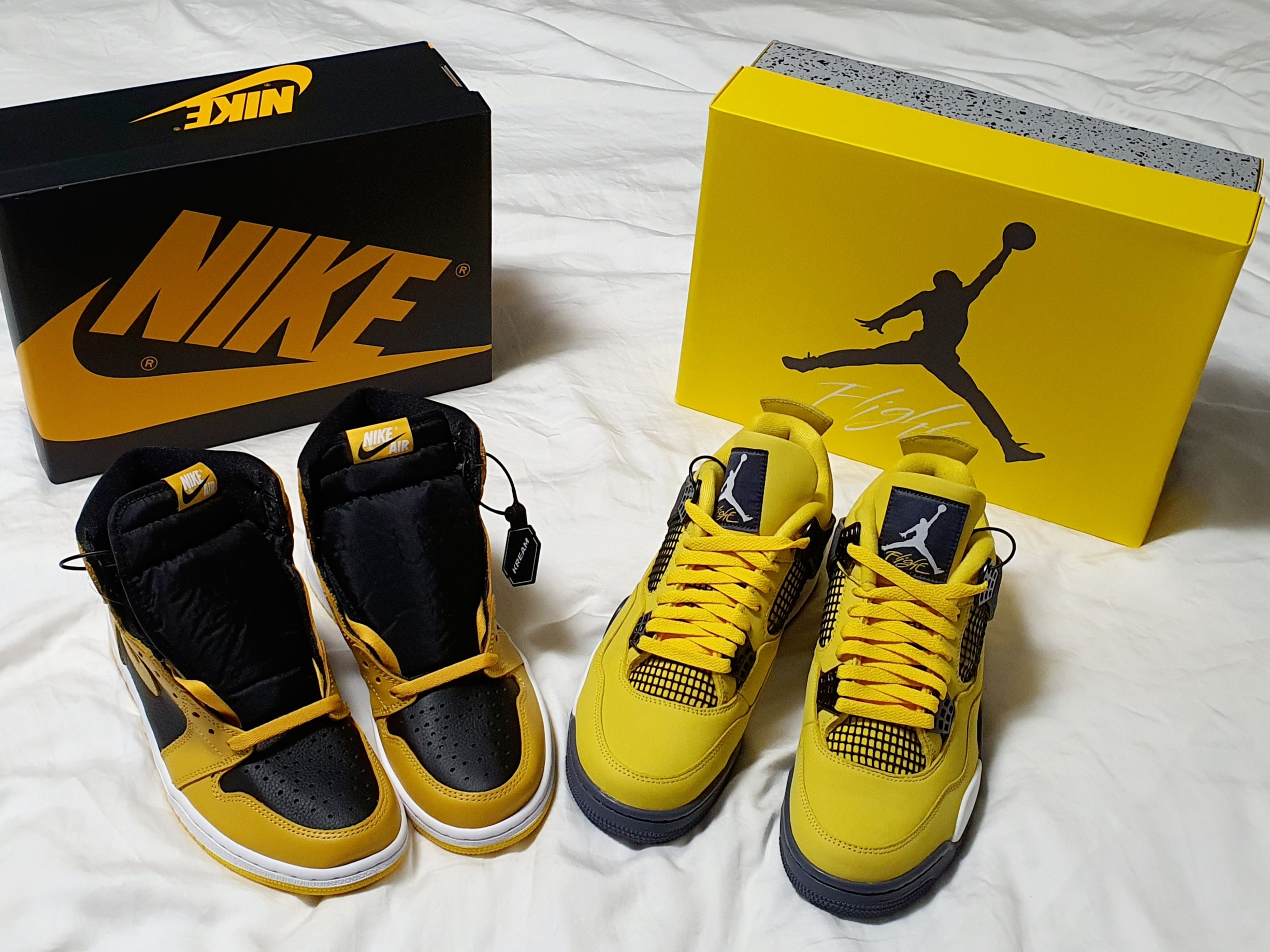 Jordan 1 Retro High OG Pollen 착용 스타일 - 4