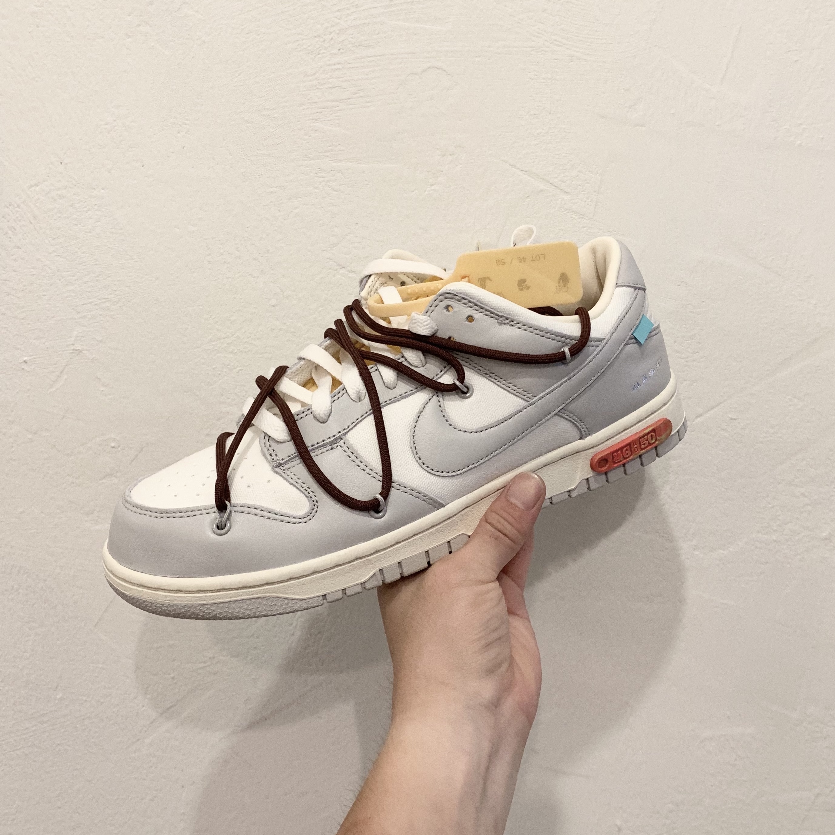 Nike x Off-White Dunk Low The 50 - Lot 46 착용 스타일 - 1