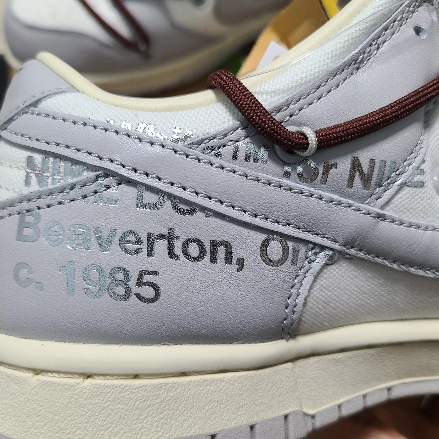 Nike x Off-White Dunk Low The 50 - Lot 46 착용 스타일 - 4