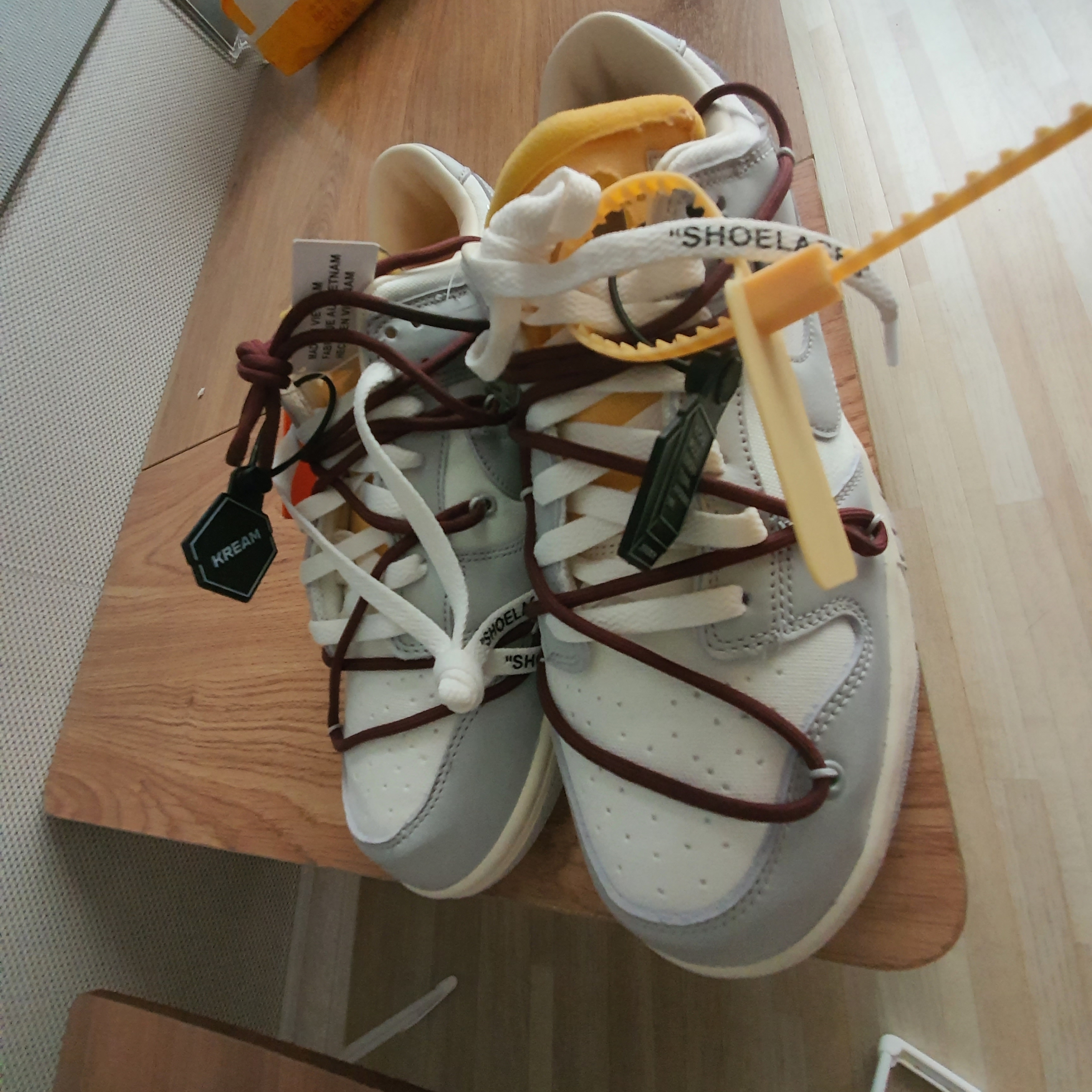 Nike x Off-White Dunk Low The 50 - Lot 46 착용 스타일
