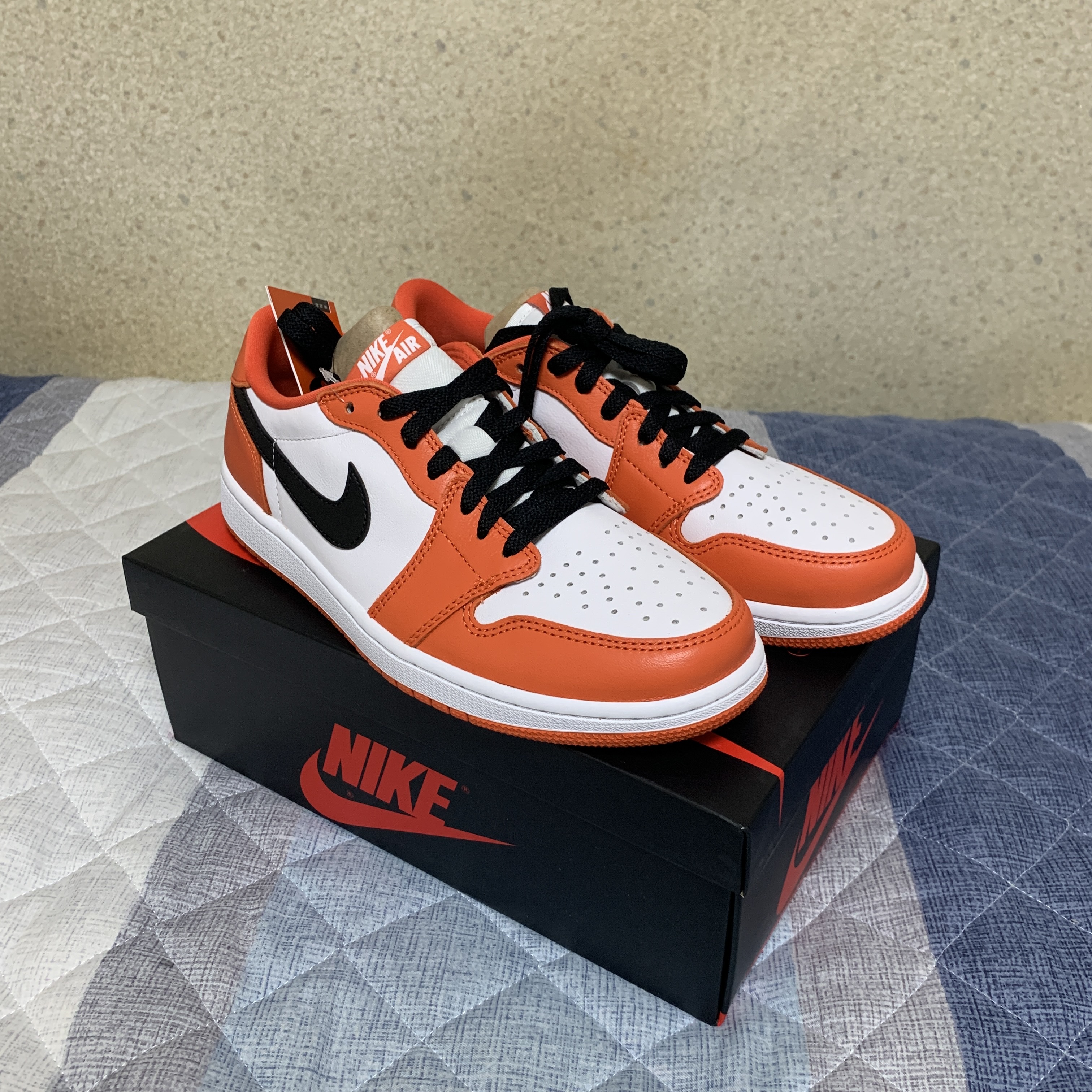 Jordan 1 Low OG Starfish, (W) Jordan 1 Low OG Starfish 착용 스타일 - 2